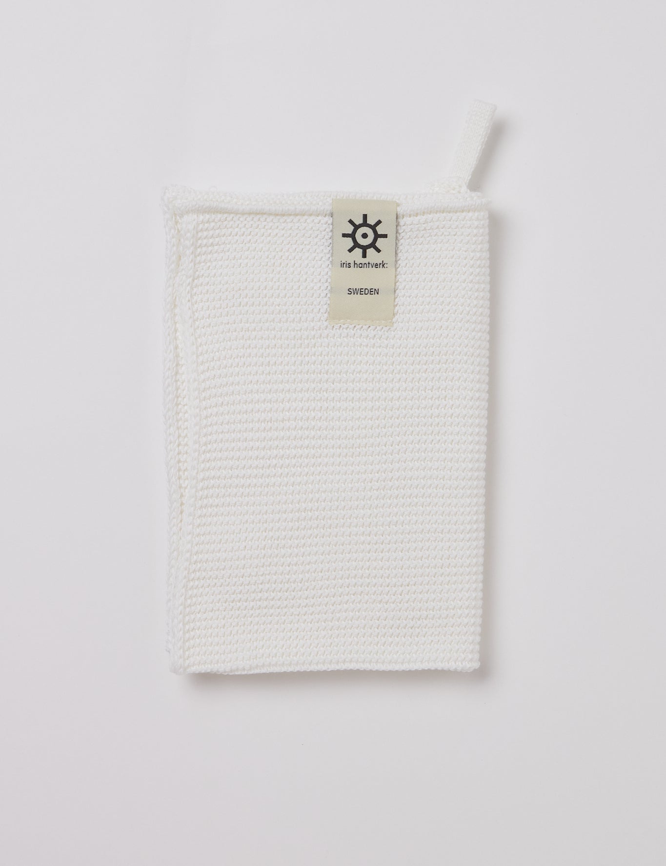 Iris Hantverk Knitted Hand Towel, curated by Shop Sommer in San Francisco.