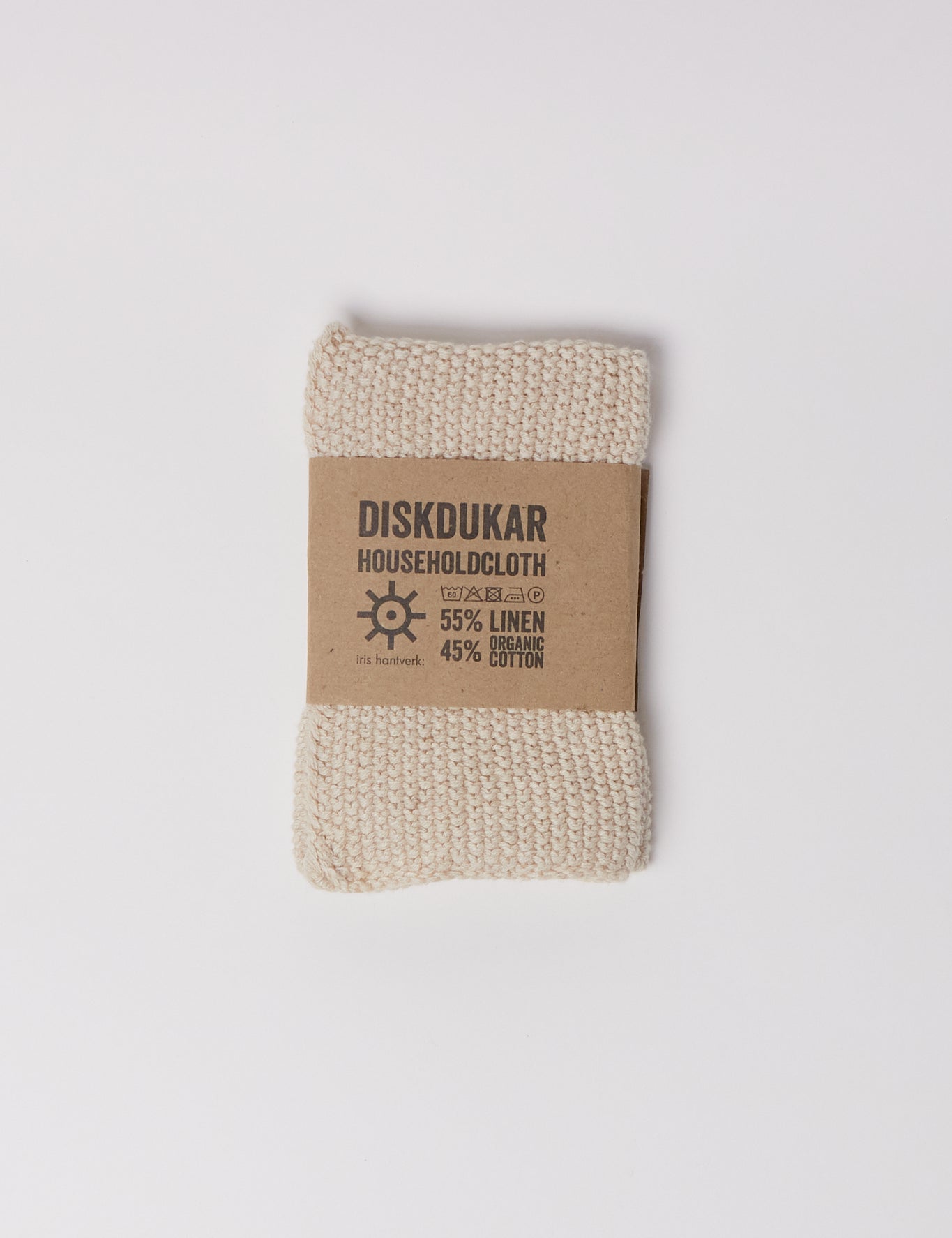 Iris Hantverk Knitted Dish Cloth, curated by Shop Sommer in San Francisco.