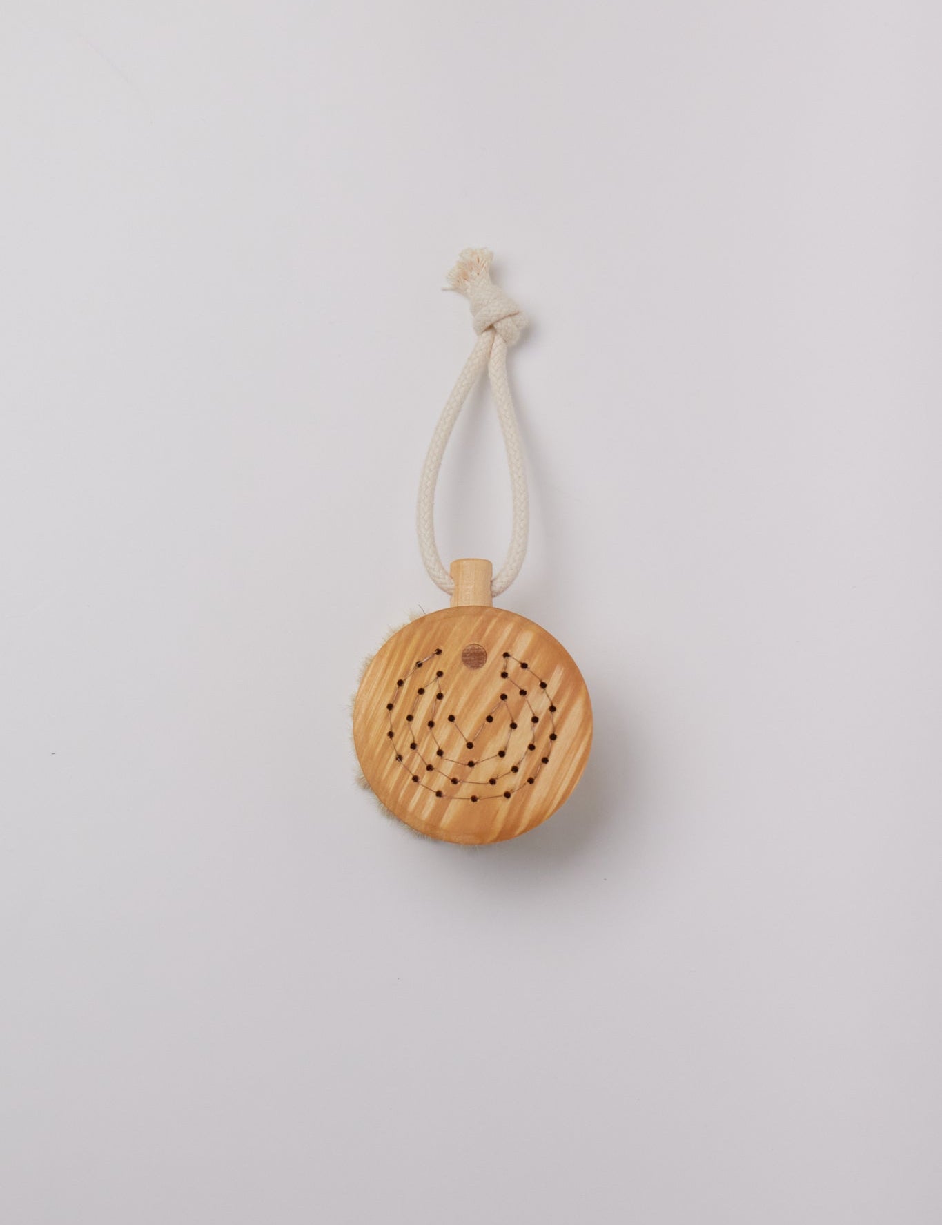 Iris Hantverk Bath Brush Puck, curated by Shop Sommer in San Francisco.