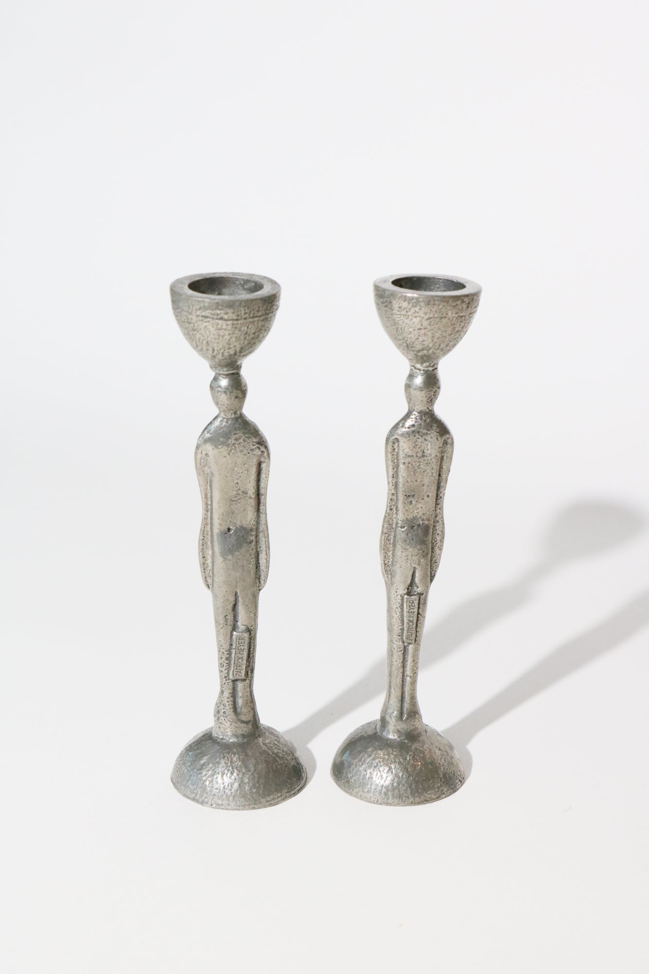 Nude Candlestick Pair