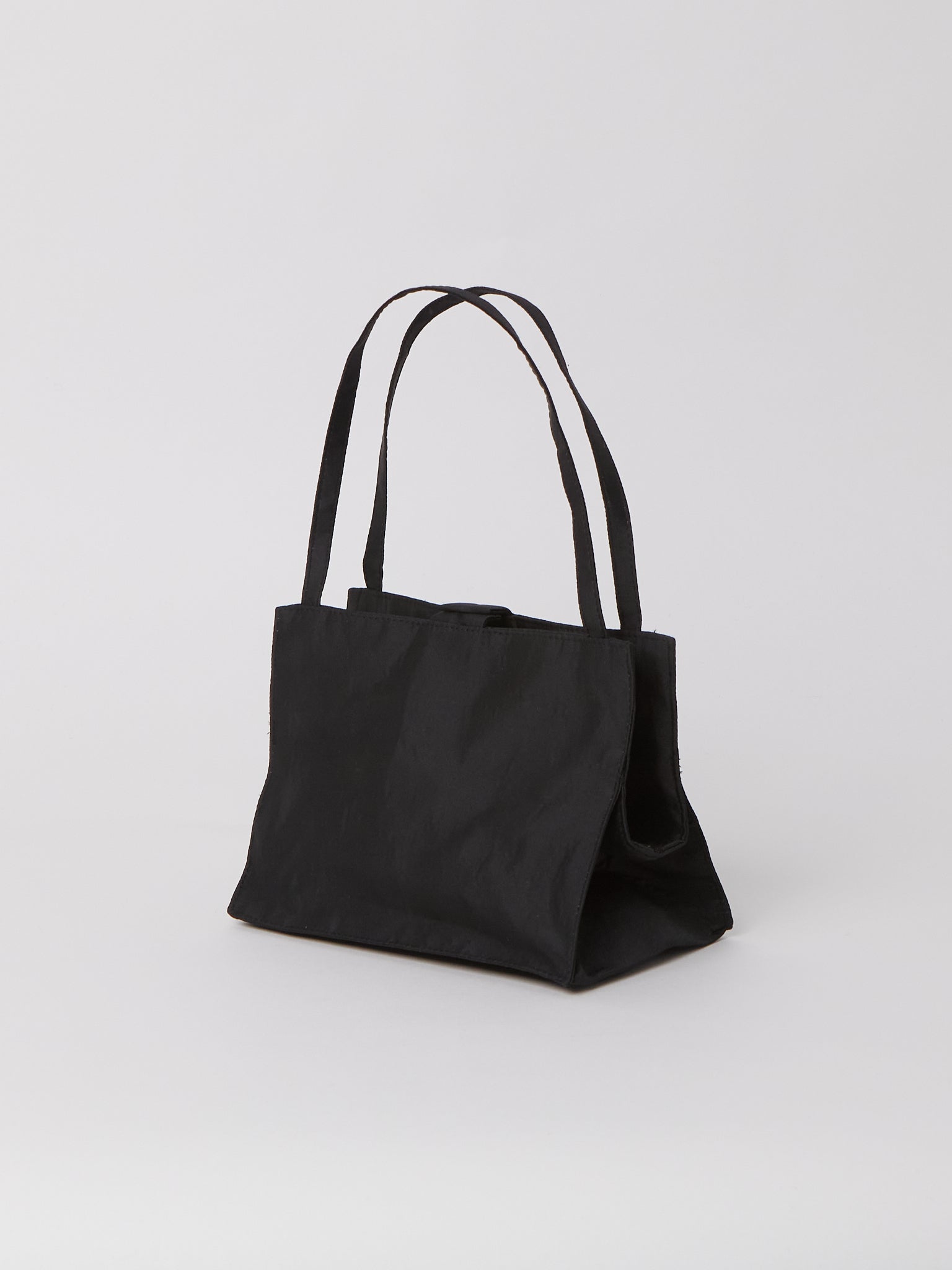 Mini Lady Bag Black Silk Taffeta