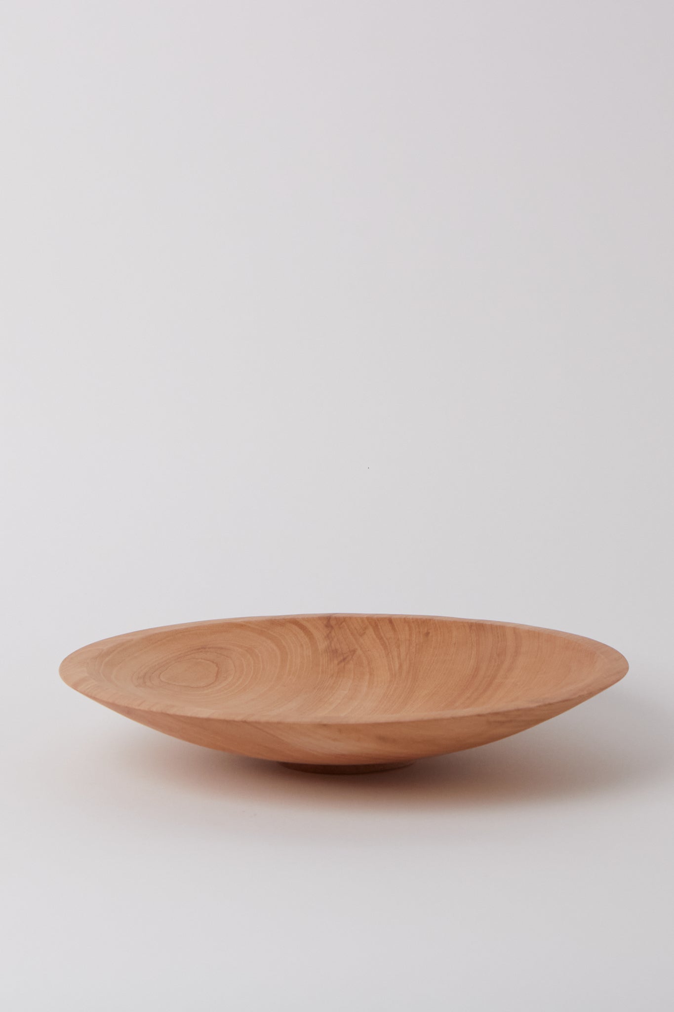 Elise McLauchlan Shallow Wood Serving Bowl, curated by Shop Sommer in San Francisco.
