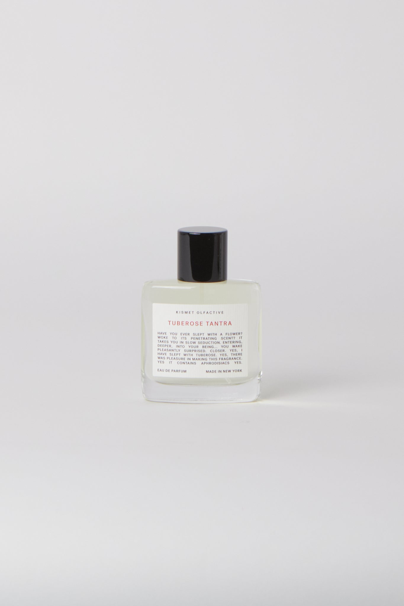 Kismet Olfactive Tuberose Tantra Eau de Parfum 50mL, curated by Shop Sommer in San Francisco.