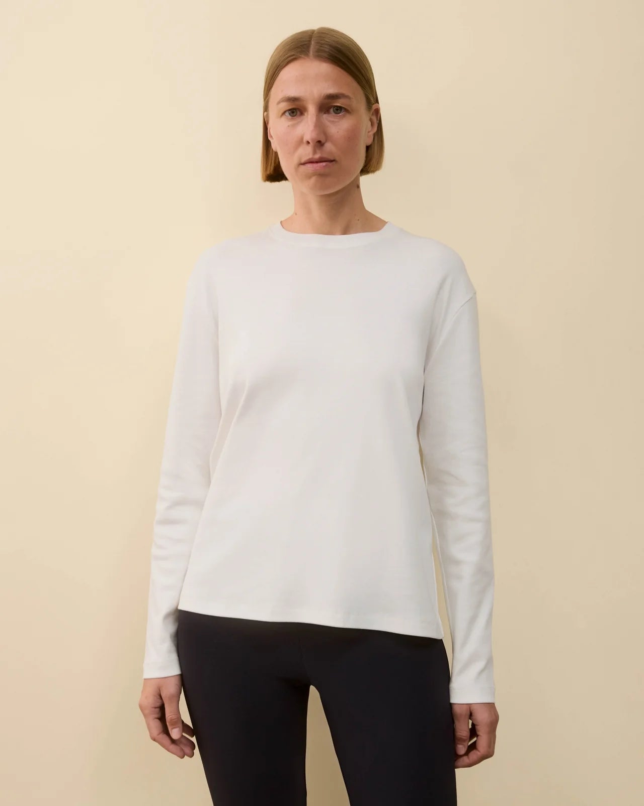 Maggie Longsleeve White