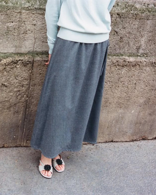 About Arianne Flora Grey Slip On Sandal, curated by Shop Sommer in San Francisco.