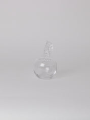 Akua Objects Marianne Clear Apple Paperweight