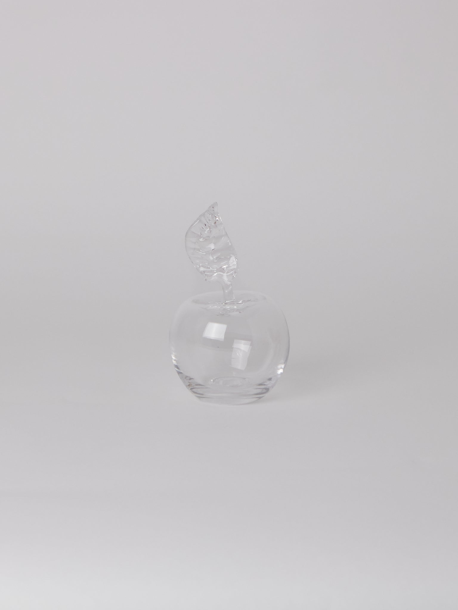 Akua Objects Marianne Clear Apple Paperweight