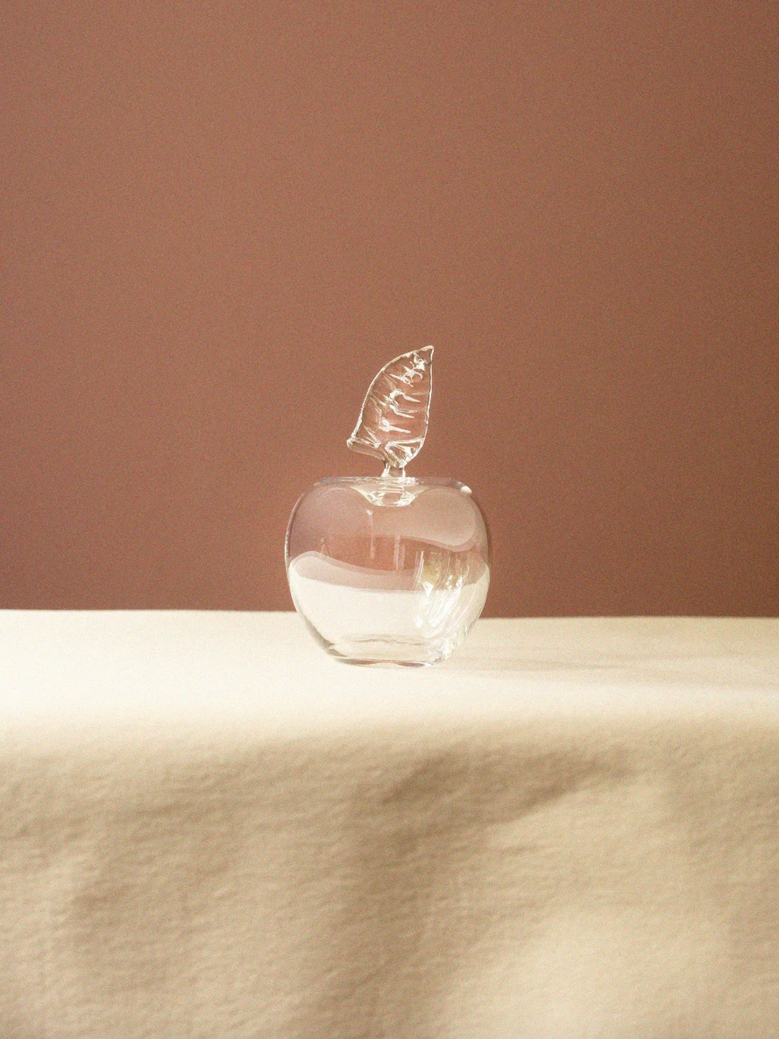 Marianne Clear Apple Paperweight