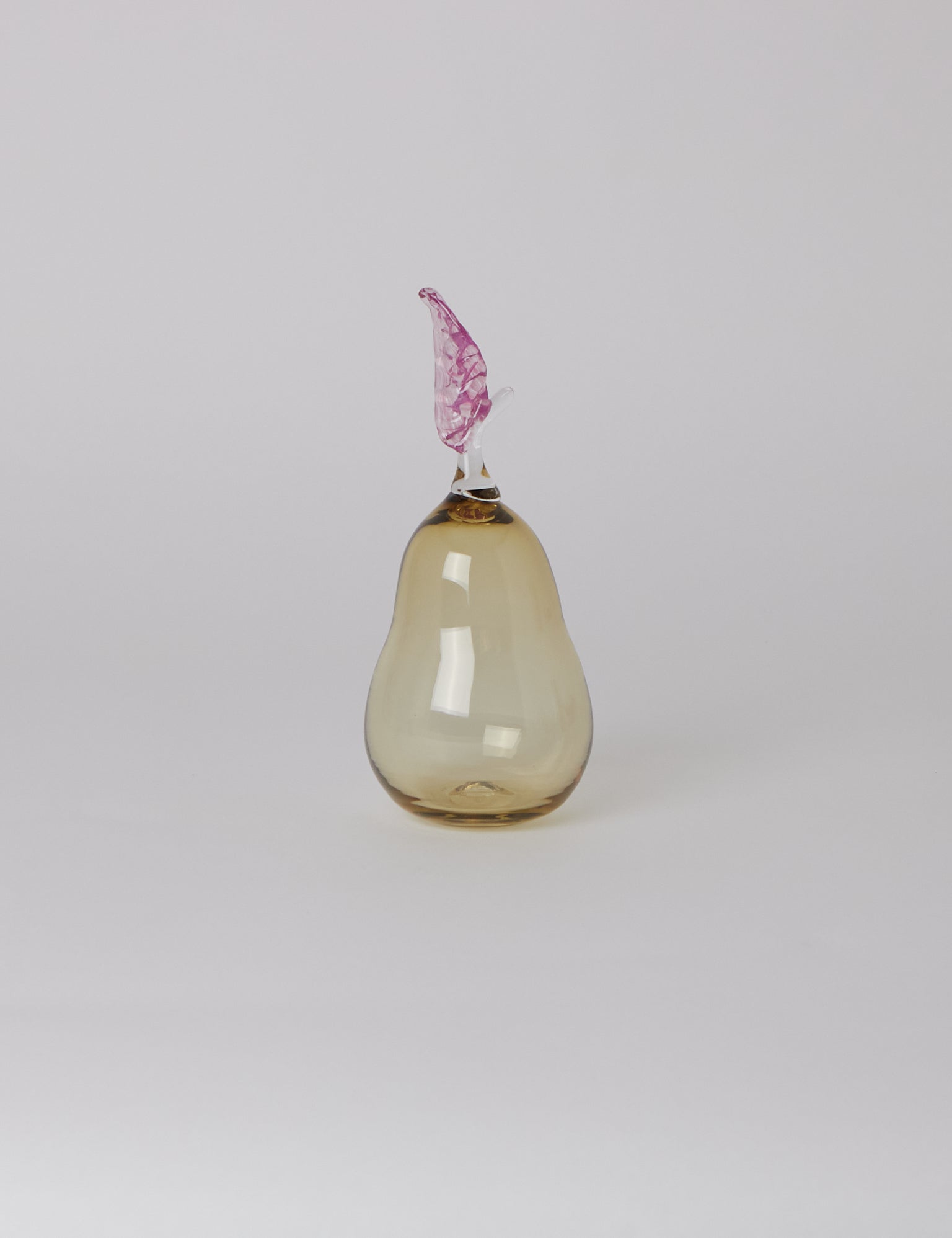 Akua Objects Marianne Pear Paperweight Panna Cotta