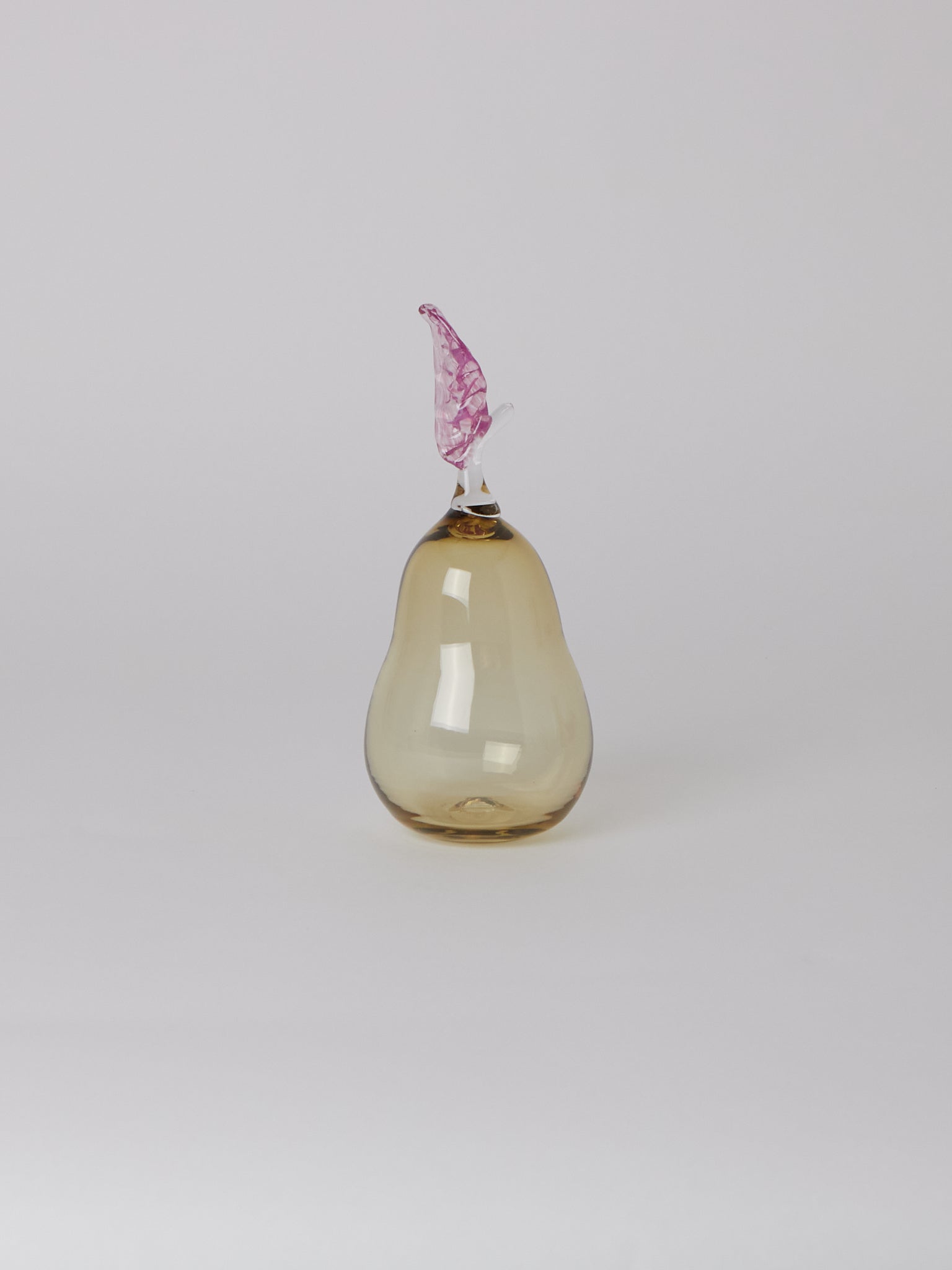 Akua Objects Marianne Pear Paperweight Panna Cotta