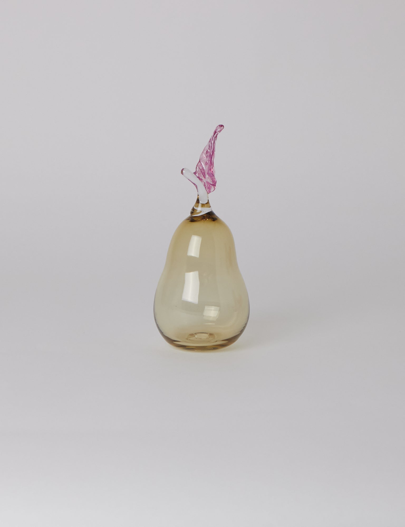 Akua Objects Marianne Pear Paperweight Panna Cotta