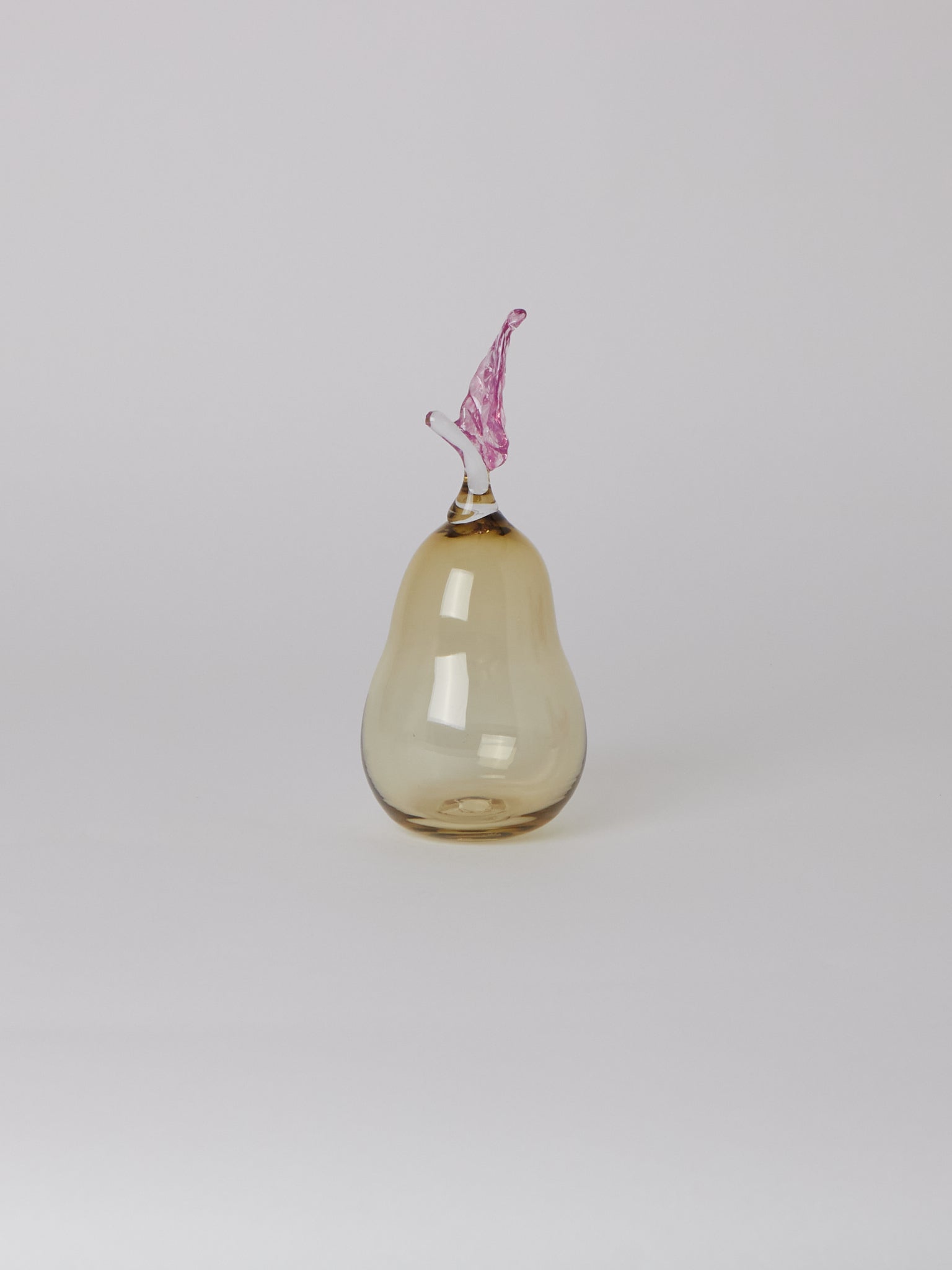 Akua Objects Marianne Pear Paperweight Panna Cotta