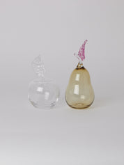 Akua Objects Marianne Pear Paperweight Panna Cotta