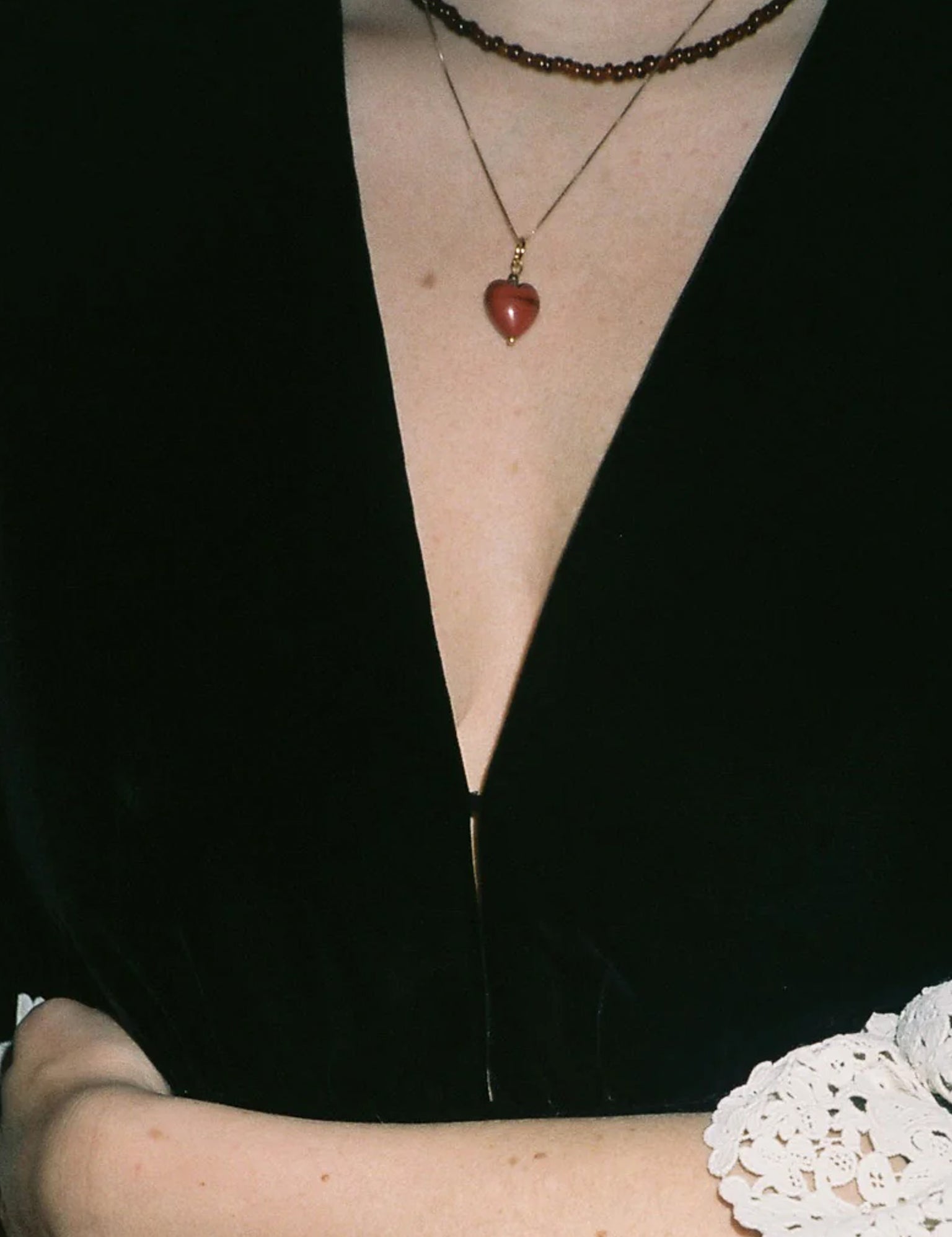 Akua Objects Uma Heart Pendant, curated by Shop Sommer in San Francisco