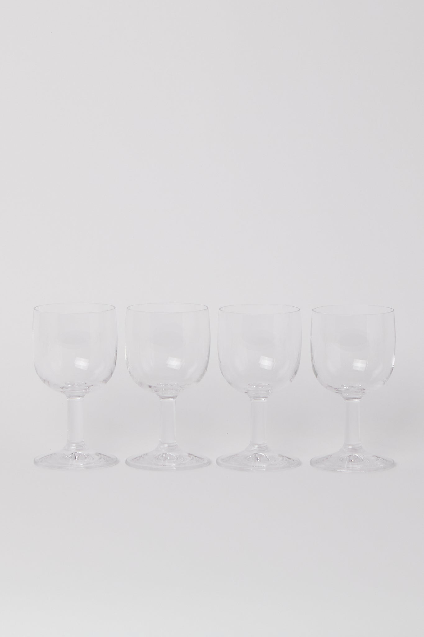 Alessi Glass Goblet Wine Glass, Set of 4, curated by Shop Sommer in San Francisco.