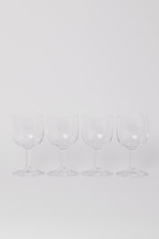 Alessi Glass Goblet Wine Glass, Set of 4, curated by Shop Sommer in San Francisco.