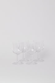 Alessi Glass Goblet Wine Glass, Set of 4, curated by Shop Sommer in San Francisco.