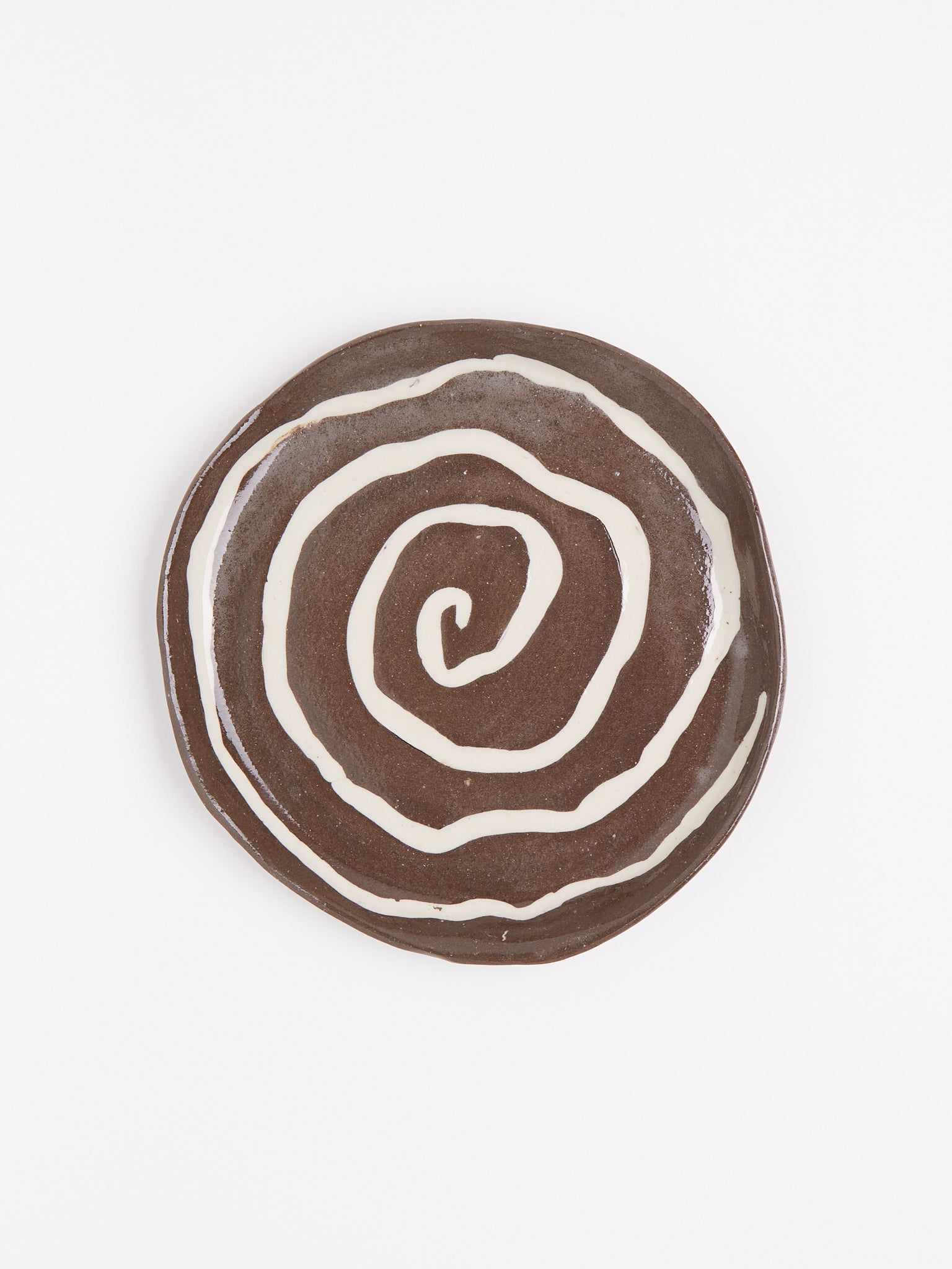 Nerikomi Spiral Plate