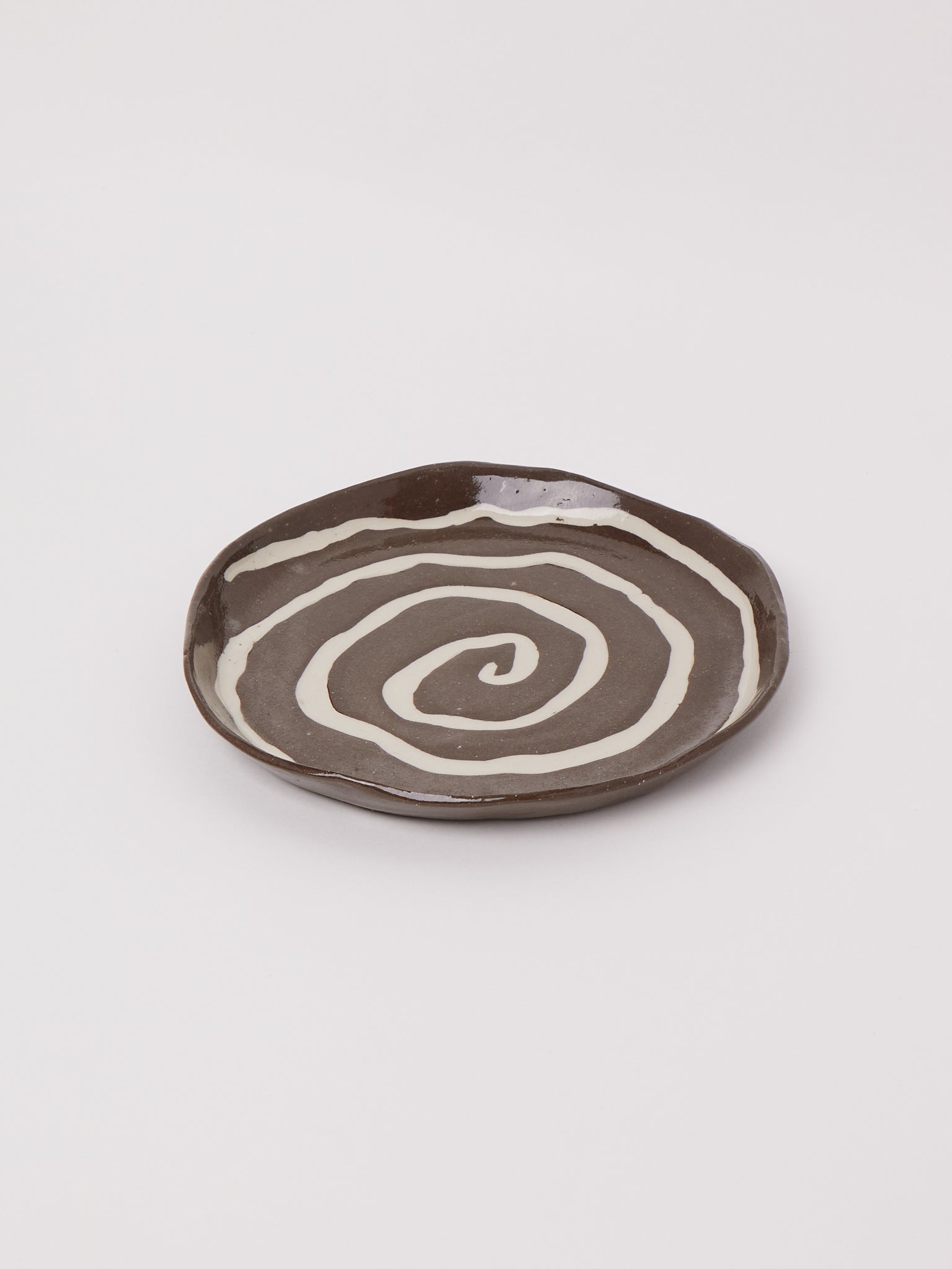 Nerikomi Spiral Plate