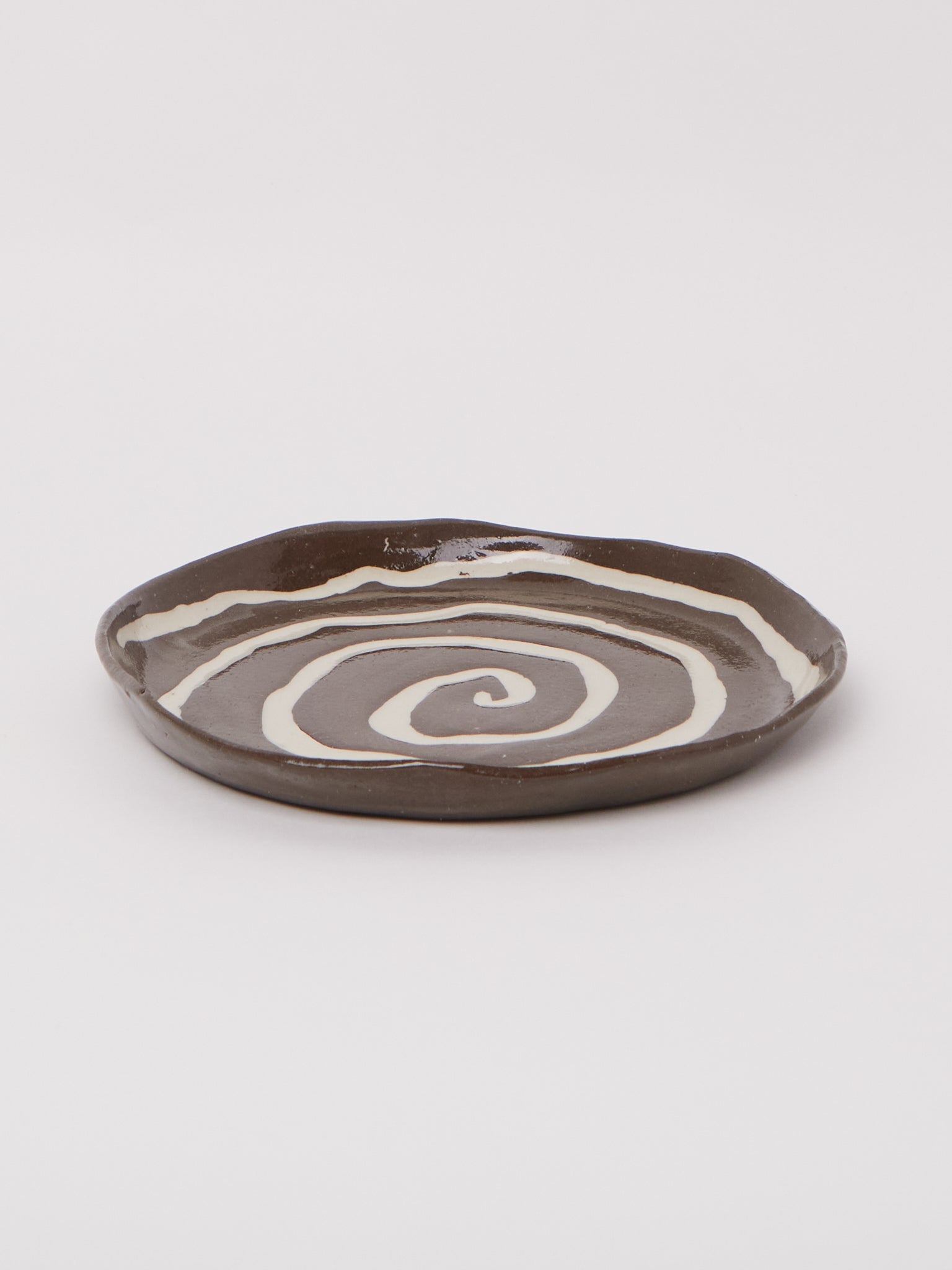 Nerikomi Spiral Plate