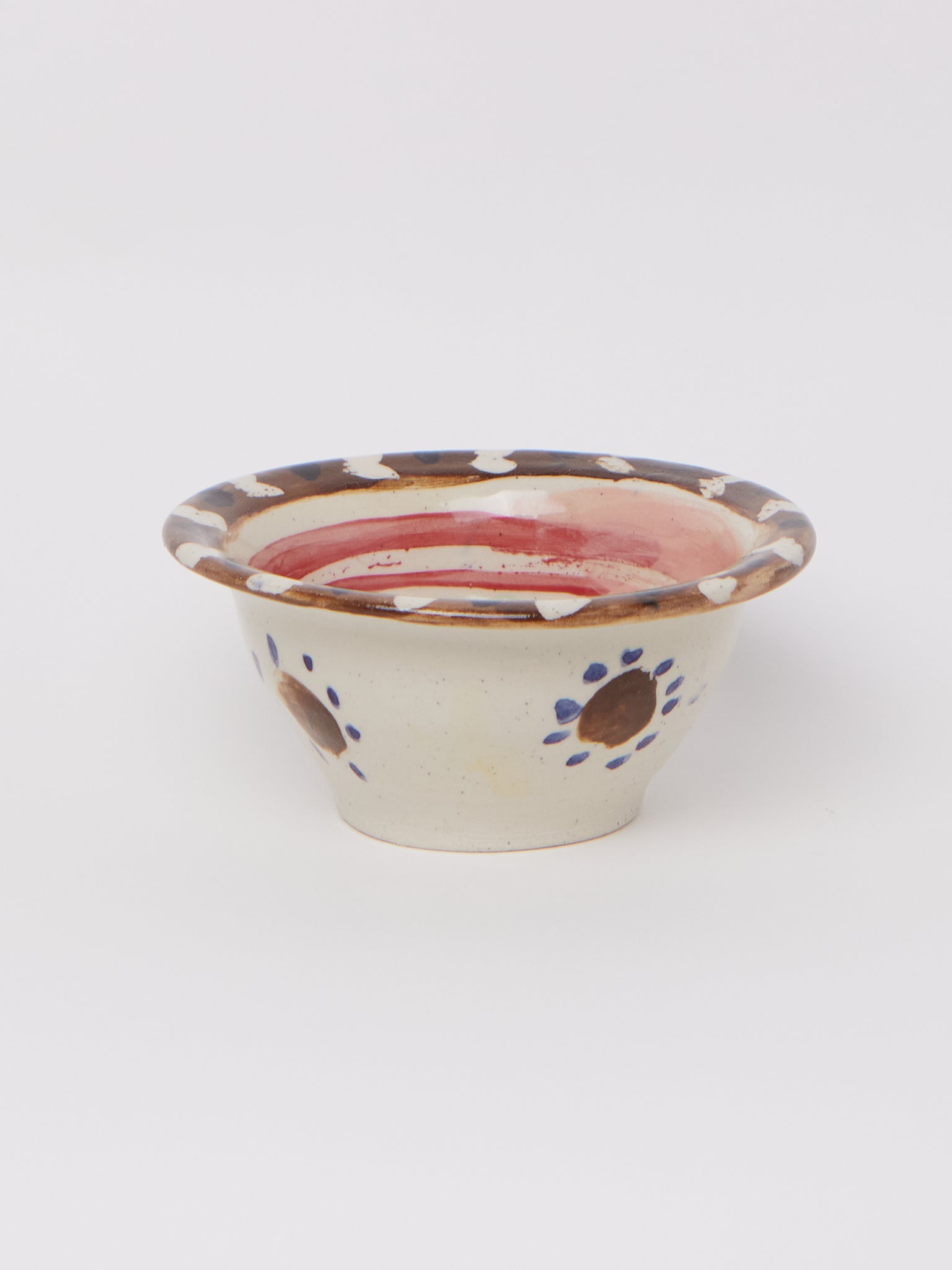 Painted Flower Bowl