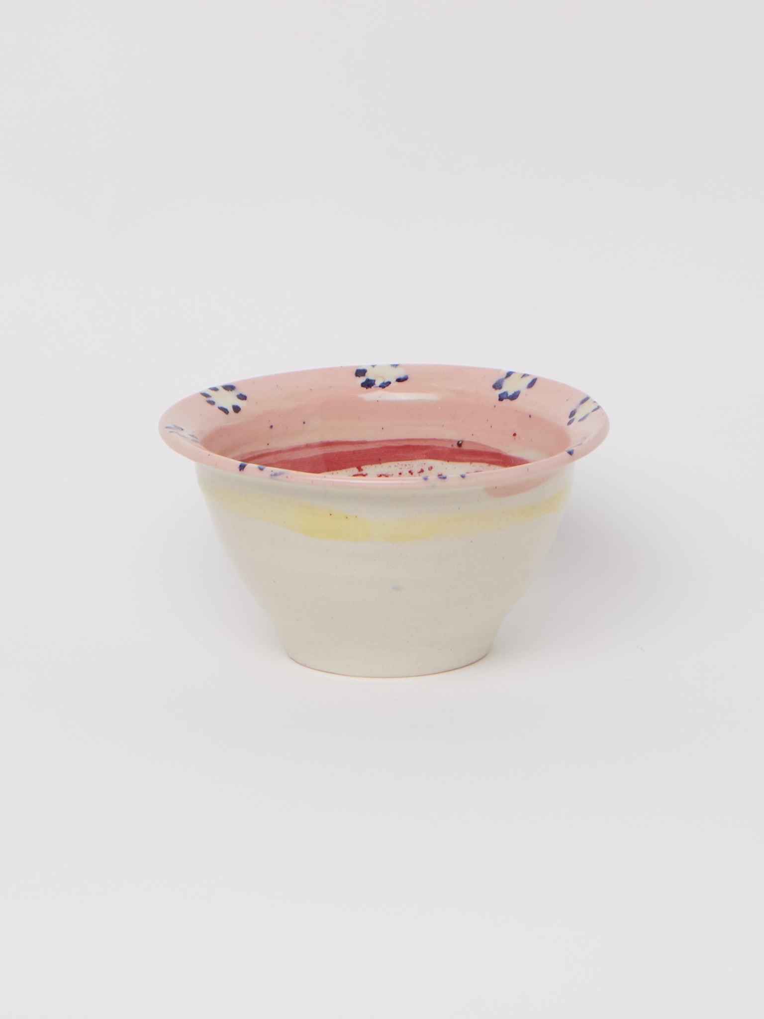 Painted Flower Bowl