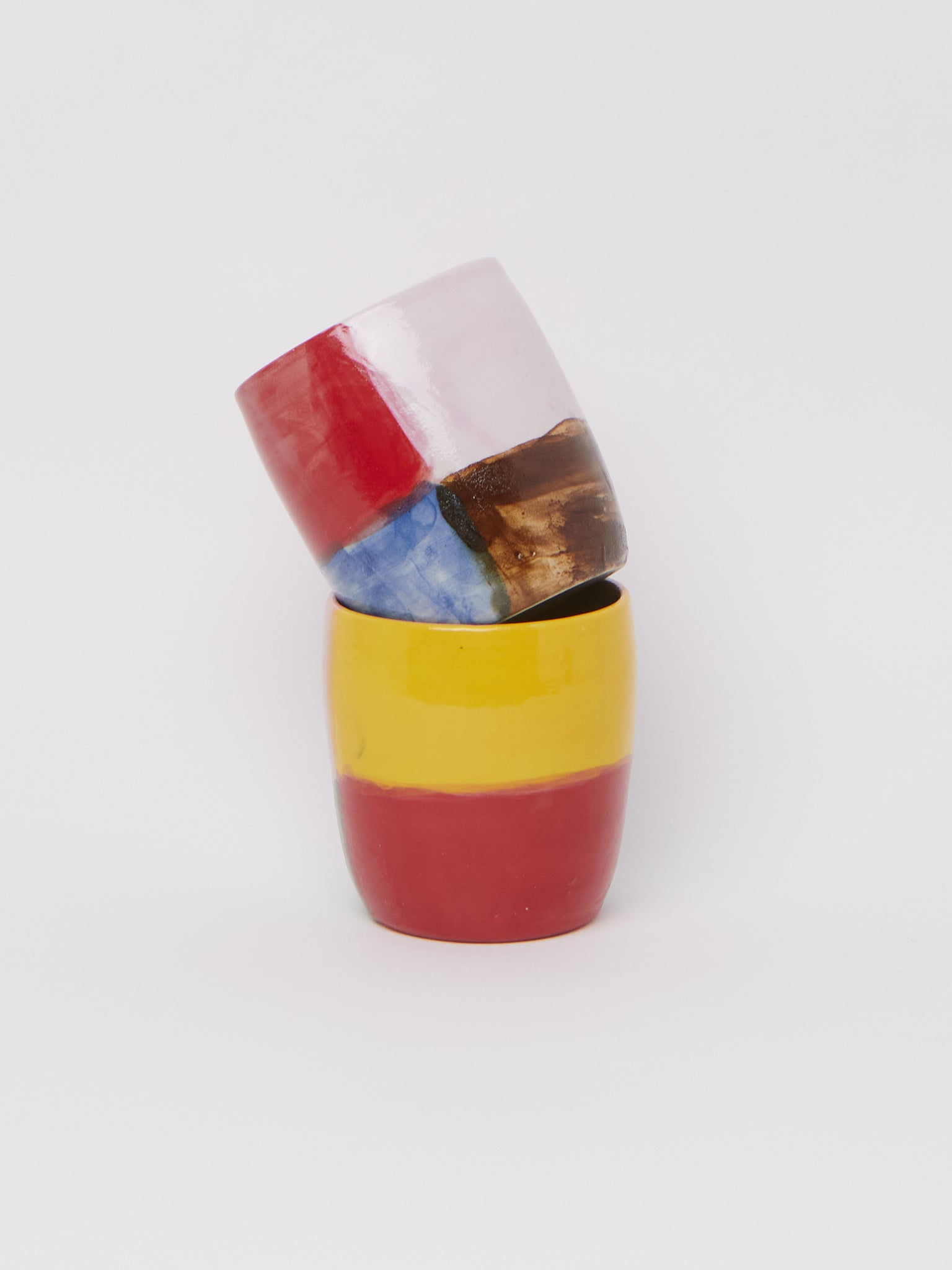 Color Block Cup