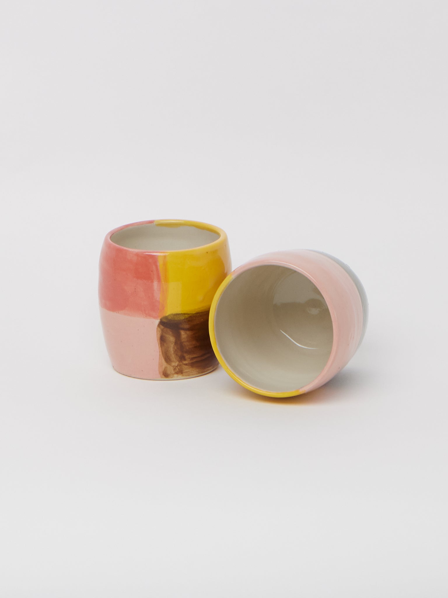 Color Block Cup