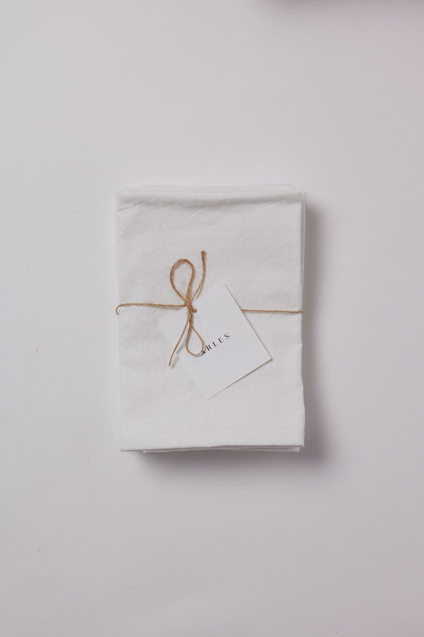 White Napkin Set