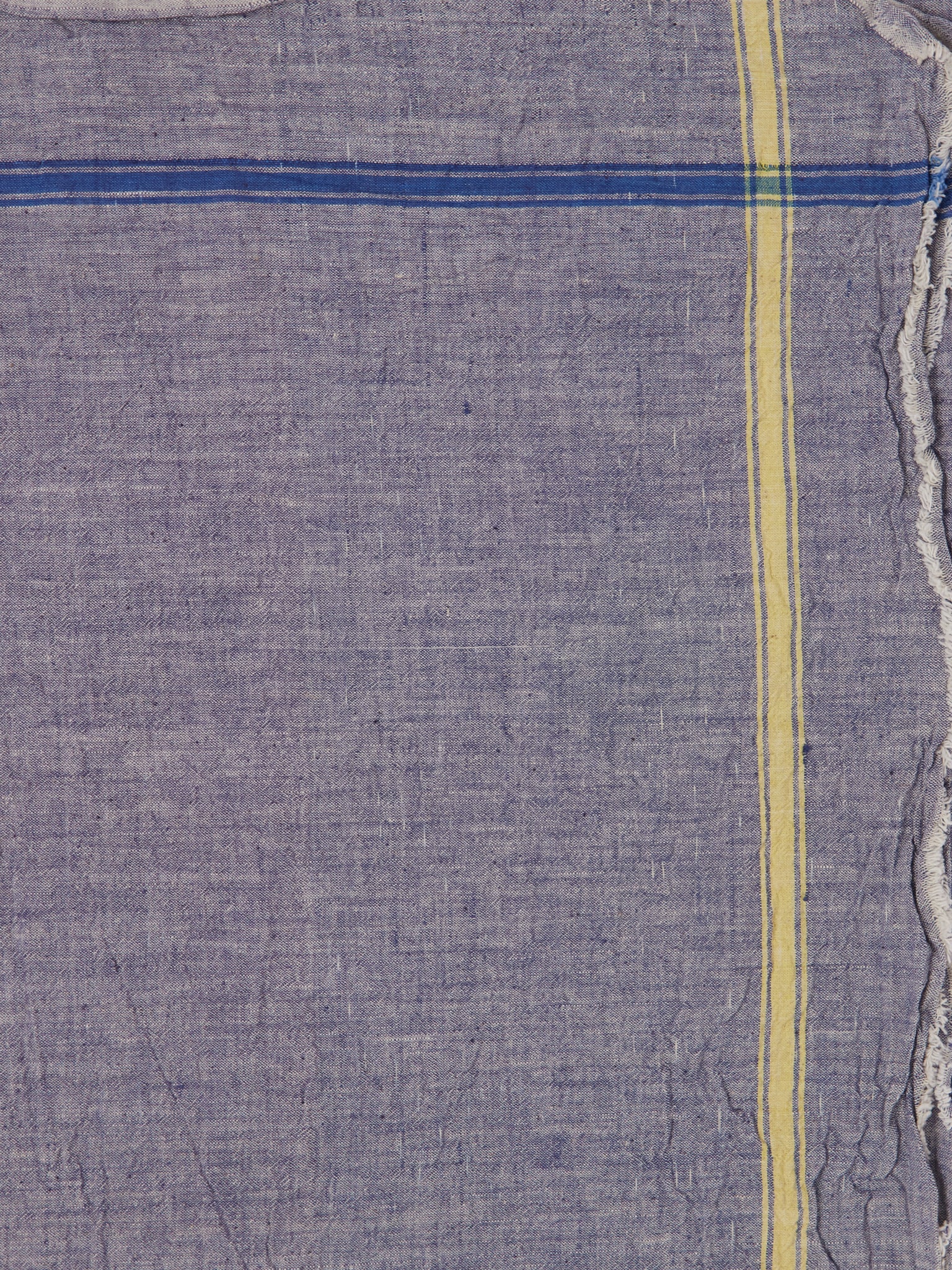 Auntie Oti Chambray Woven Towel Blue, curated by Shop Sommer in San Francisco.