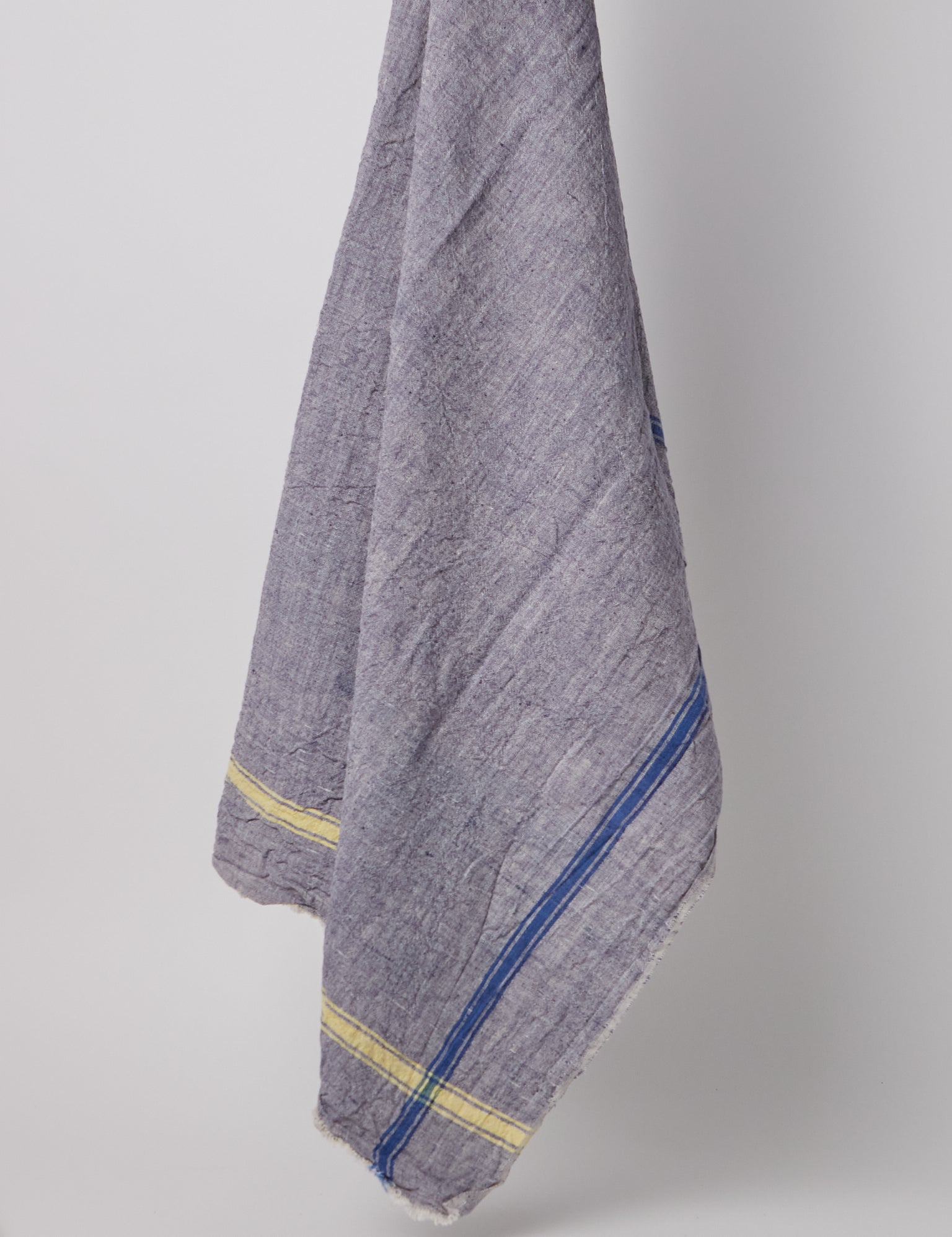 Auntie Oti Chambray Woven Towel Blue, curated by Shop Sommer in San Francisco.