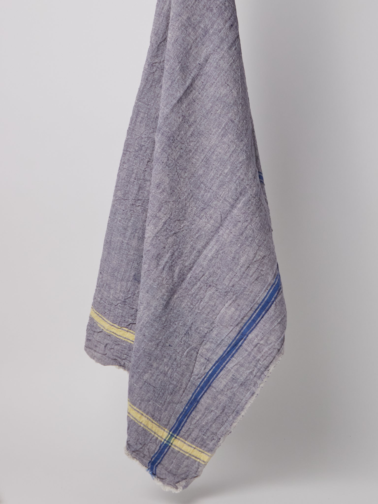 Auntie Oti Chambray Woven Towel Blue, curated by Shop Sommer in San Francisco.