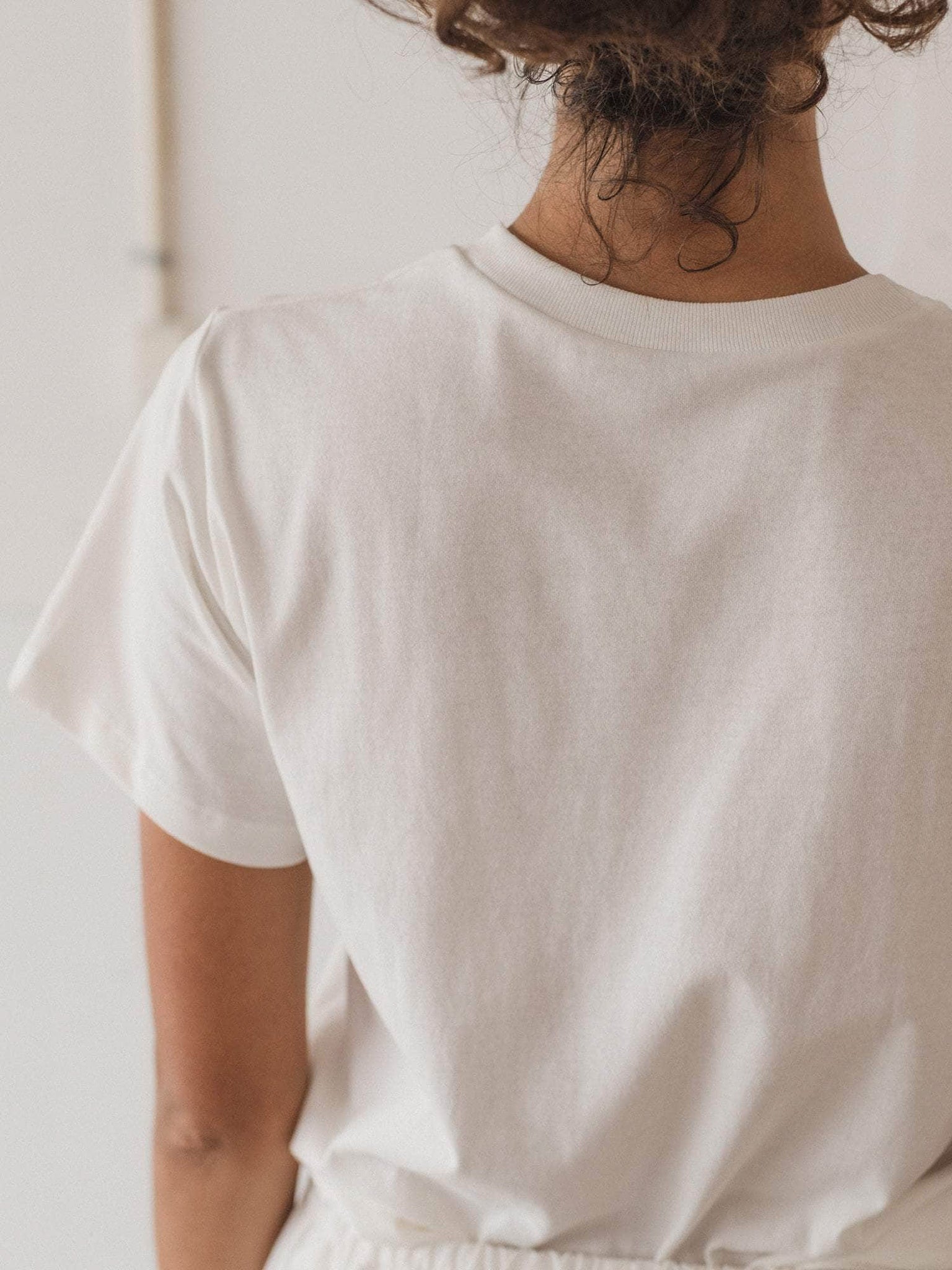 Baserange Tee Shirt Undyed, curated by Shop Sommer in San Francisco.