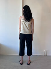 Brooke Callahan Tie Capri Black