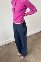 Brooke Callahan Navy Tie Pants, curated by Shop Sommer in San Francisco.