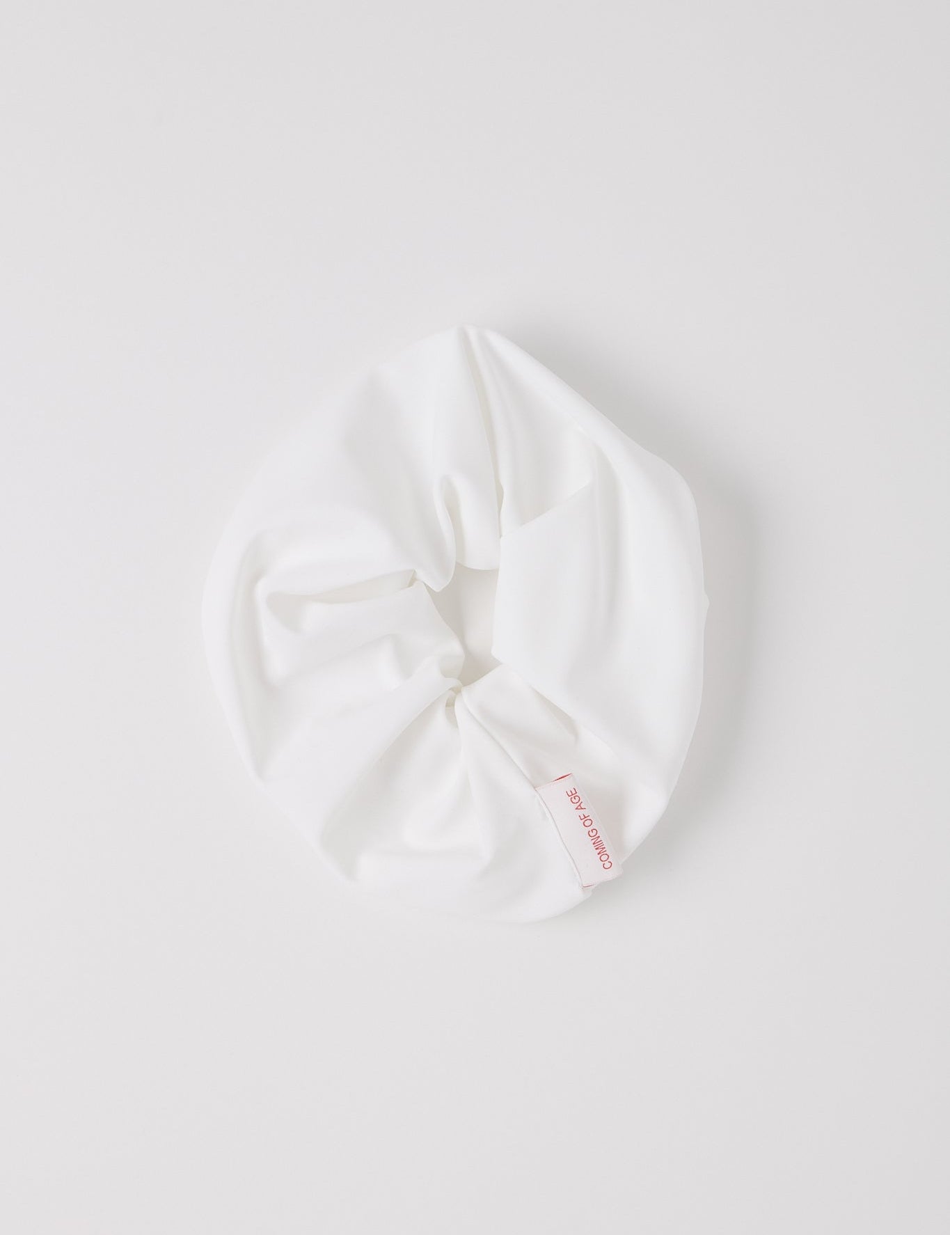 Coming of Age White Scrunchie, curated by Shop Sommer in San Francisco.