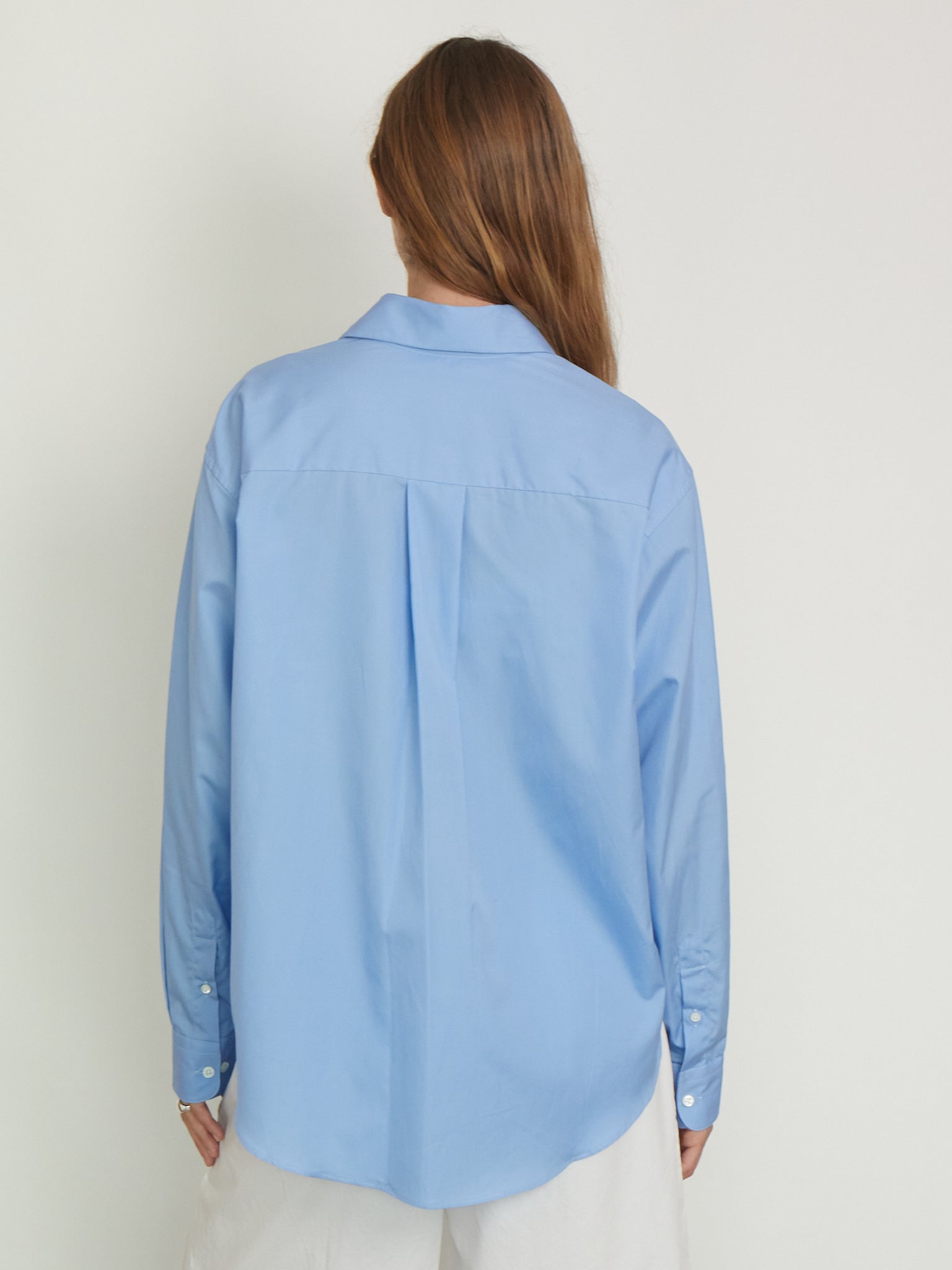 Comme Si La Shirt Classica in Grecian Blue, curated by Shop Sommer in San Francisco.