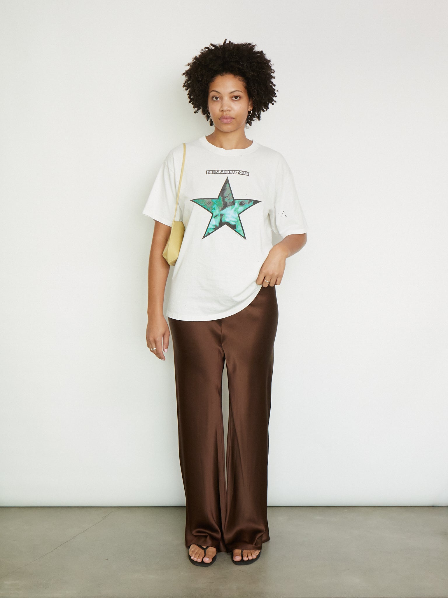 Silk Bias Pant Espresso