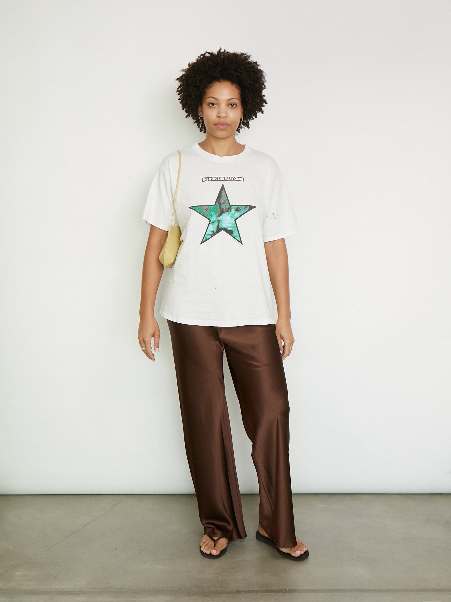 Silk Bias Pant Espresso