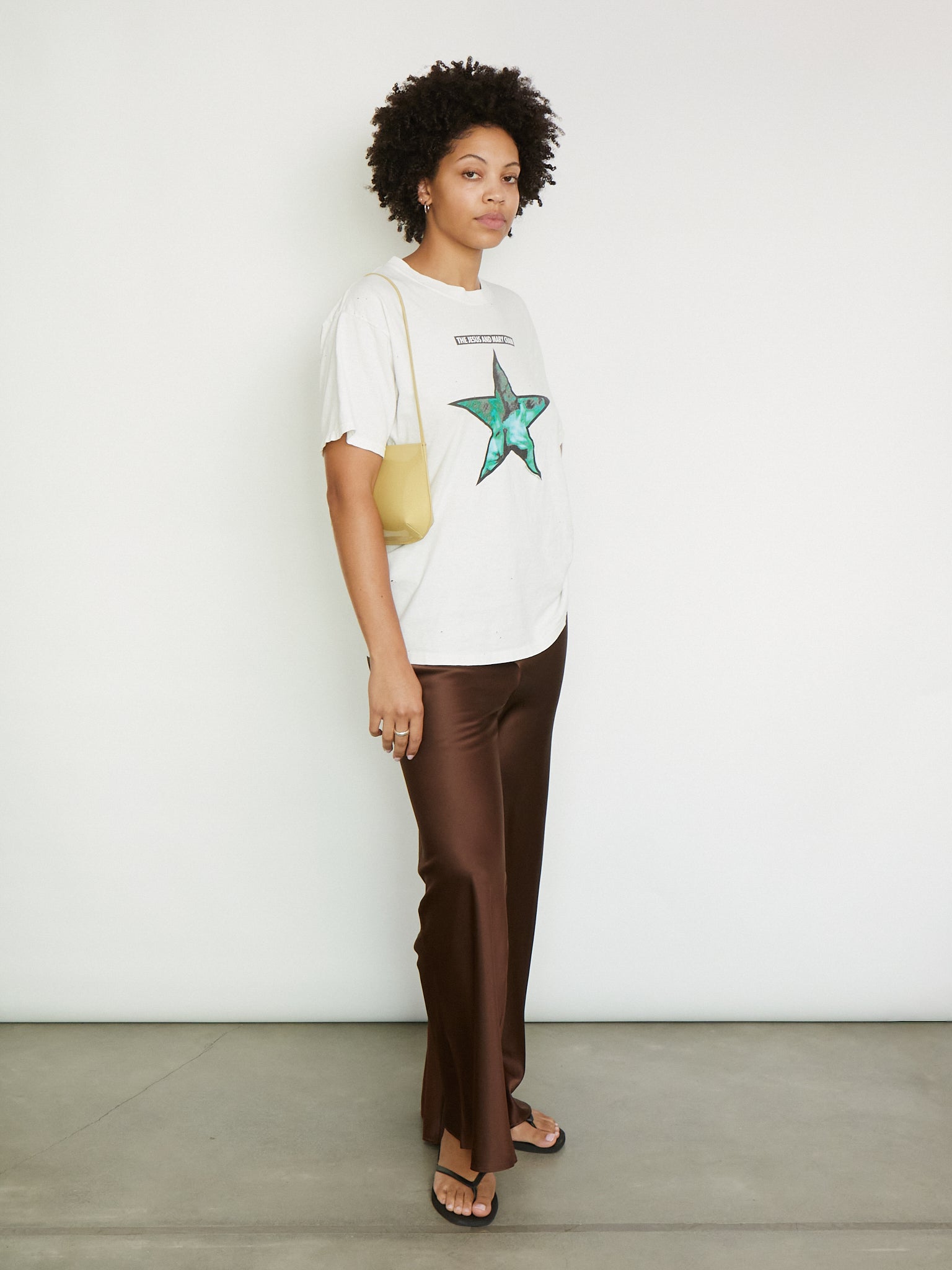 Silk Bias Pant Espresso