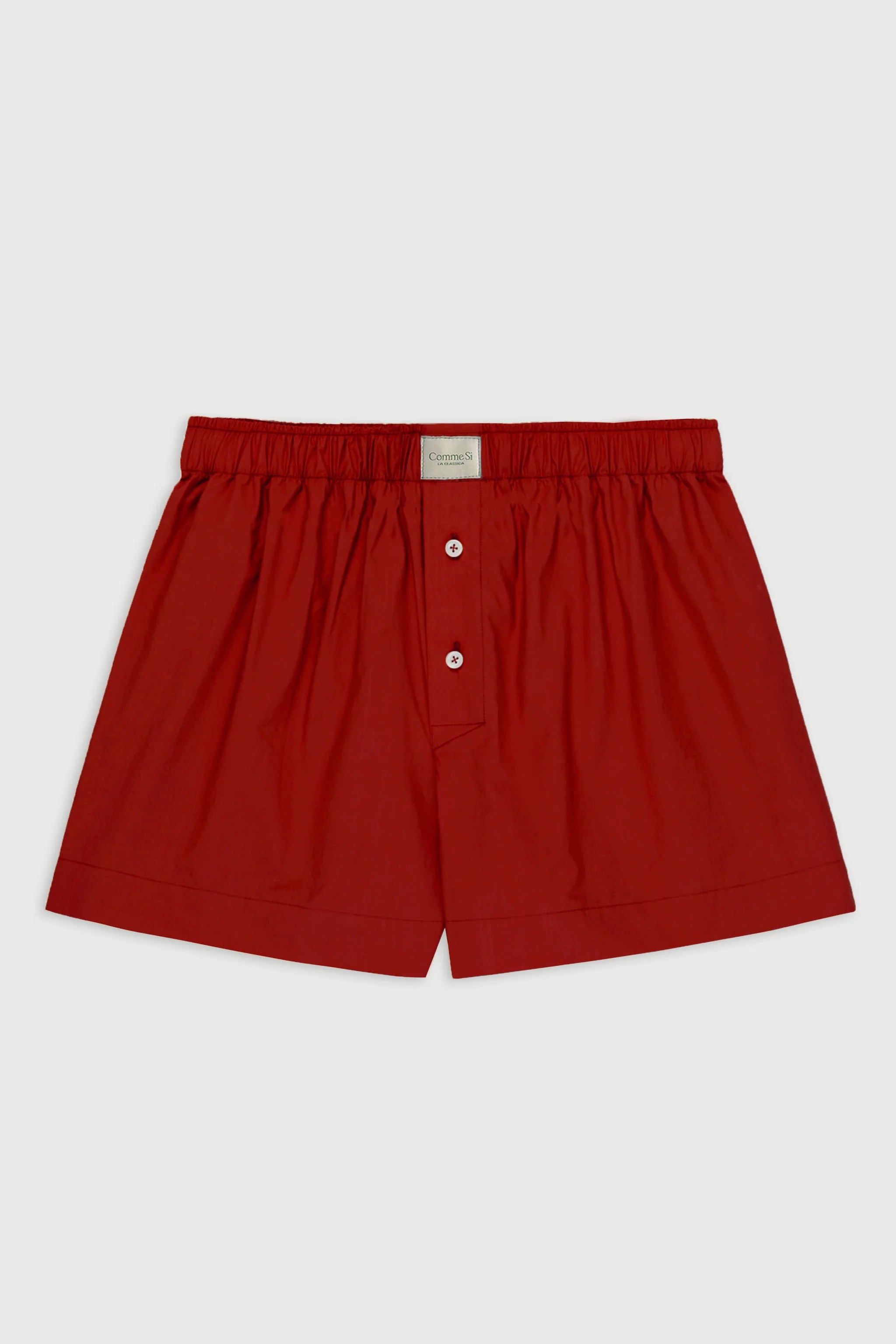 Comme Si La Boxer Short Classica in Maraschino, curated by Shop Sommer in San Francisco.