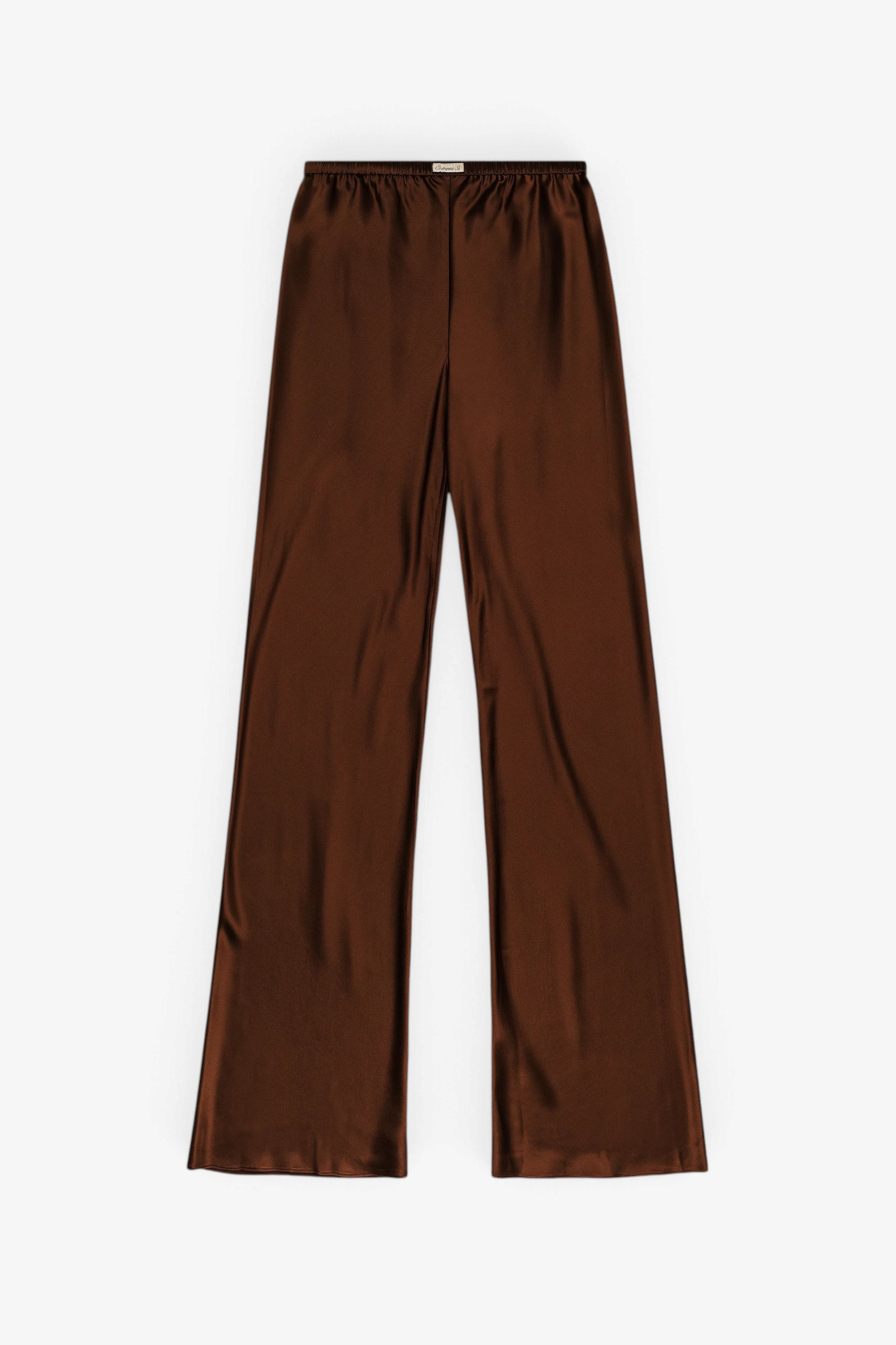 Comme Si Silk Bias Pant Espresso, curated by Shop Sommer in San Francisco.