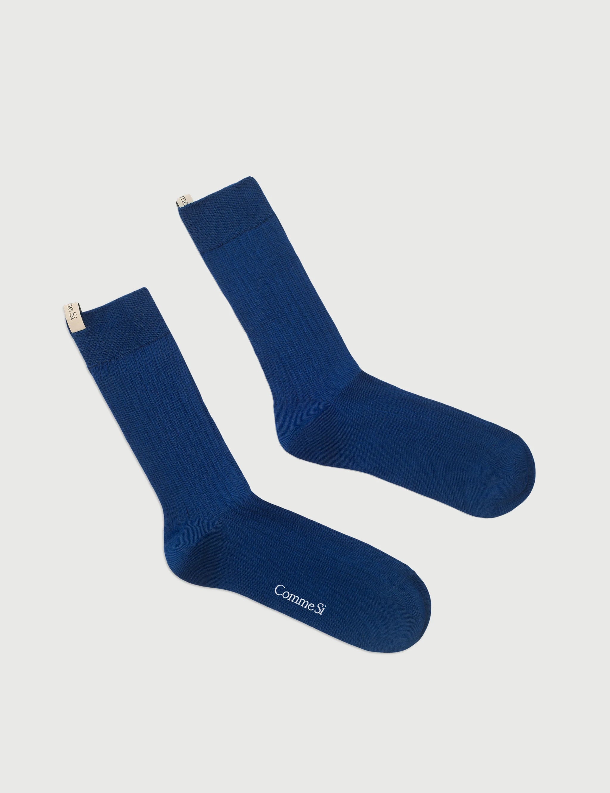 Comme Si Yves Sock in Royal Blue, curated by Shop Sommer in San Francisco.