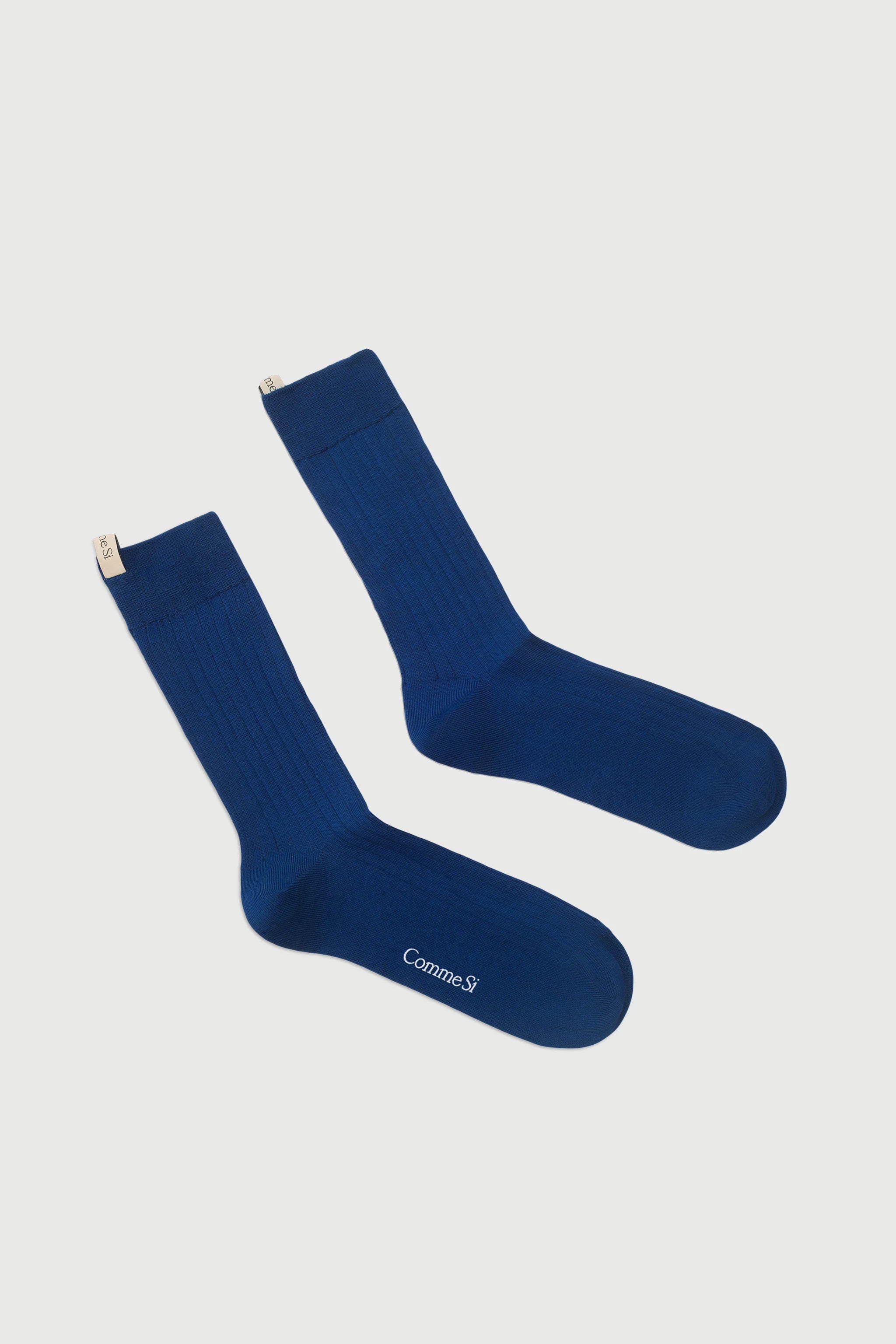 Comme Si Yves Sock in Royal Blue, curated by Shop Sommer in San Francisco.