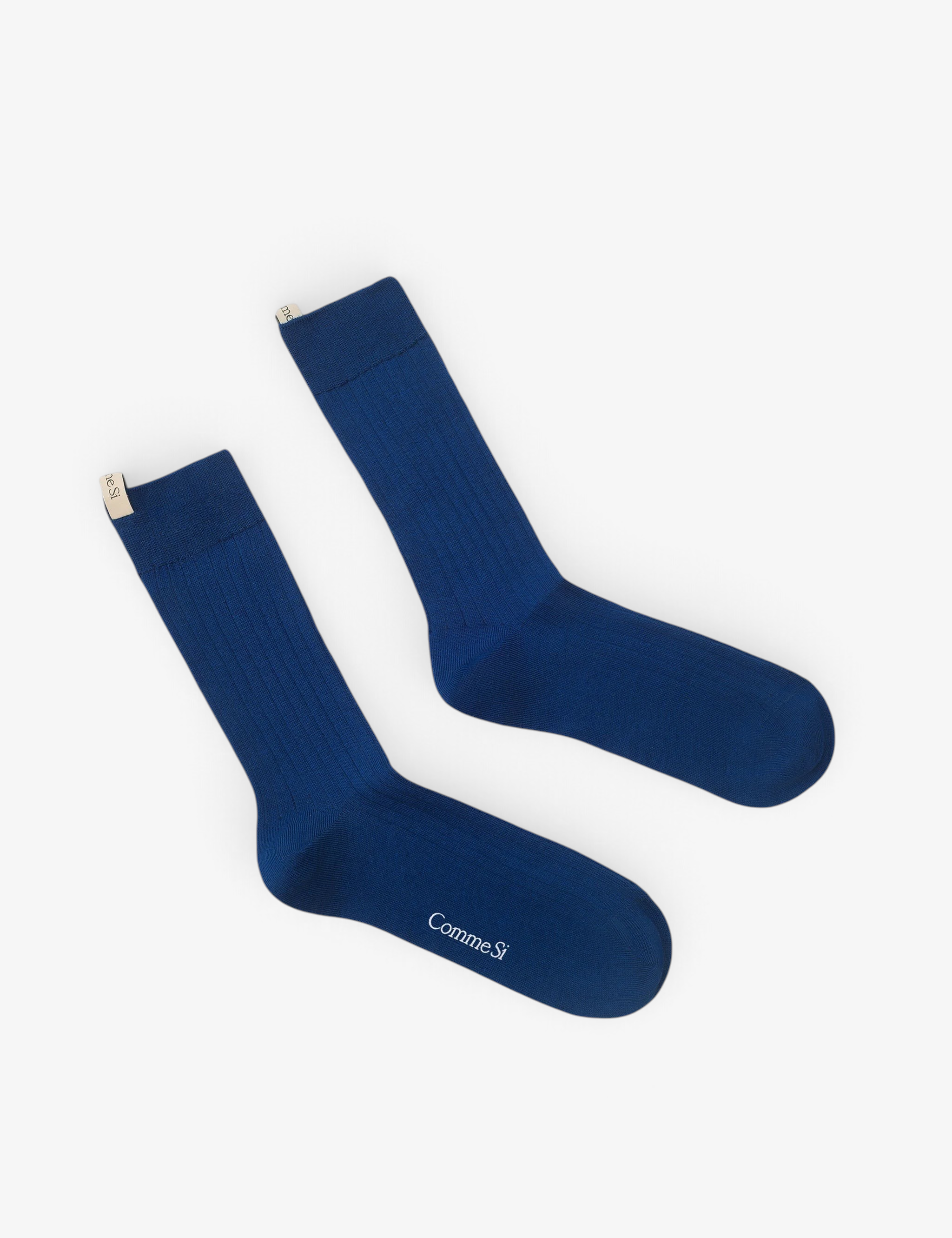Comme Si Yves Sock in Royal Blue, curated by Shop Sommer in San Francisco.