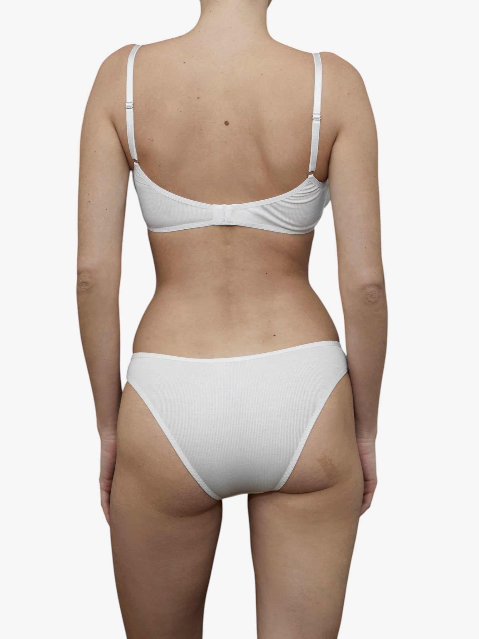 Kye Intimates Daily Triangle Bra Natural Rib, curated by Shop Sommer in San Francisco.