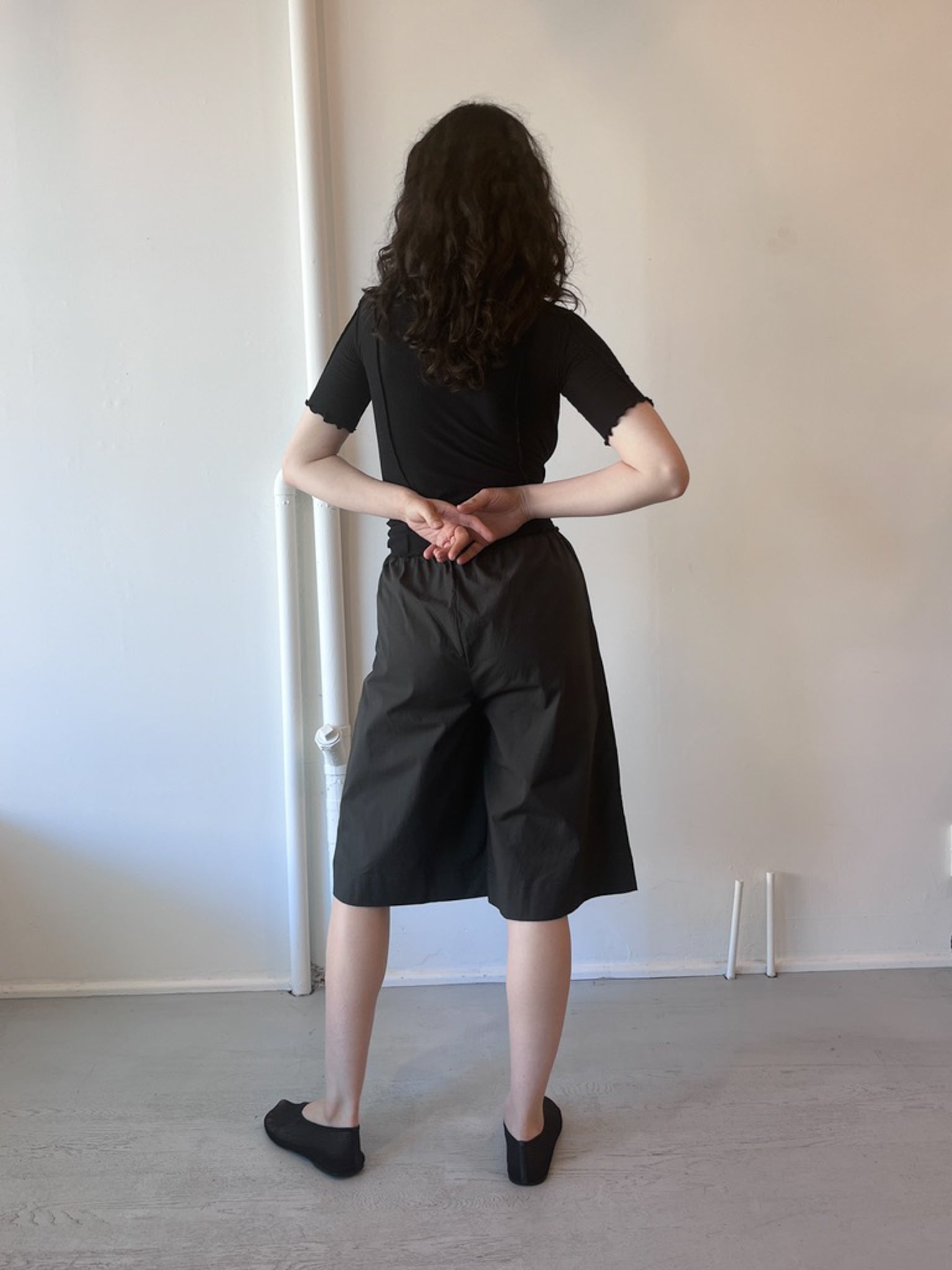 Deiji Studios Long Lounger in Black Stripe, curated by Shop Sommer in San Francisco.