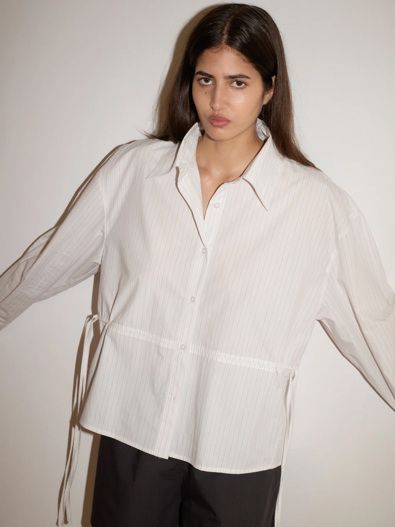 Deiji Studios Room Shirt in Pacific Stripe