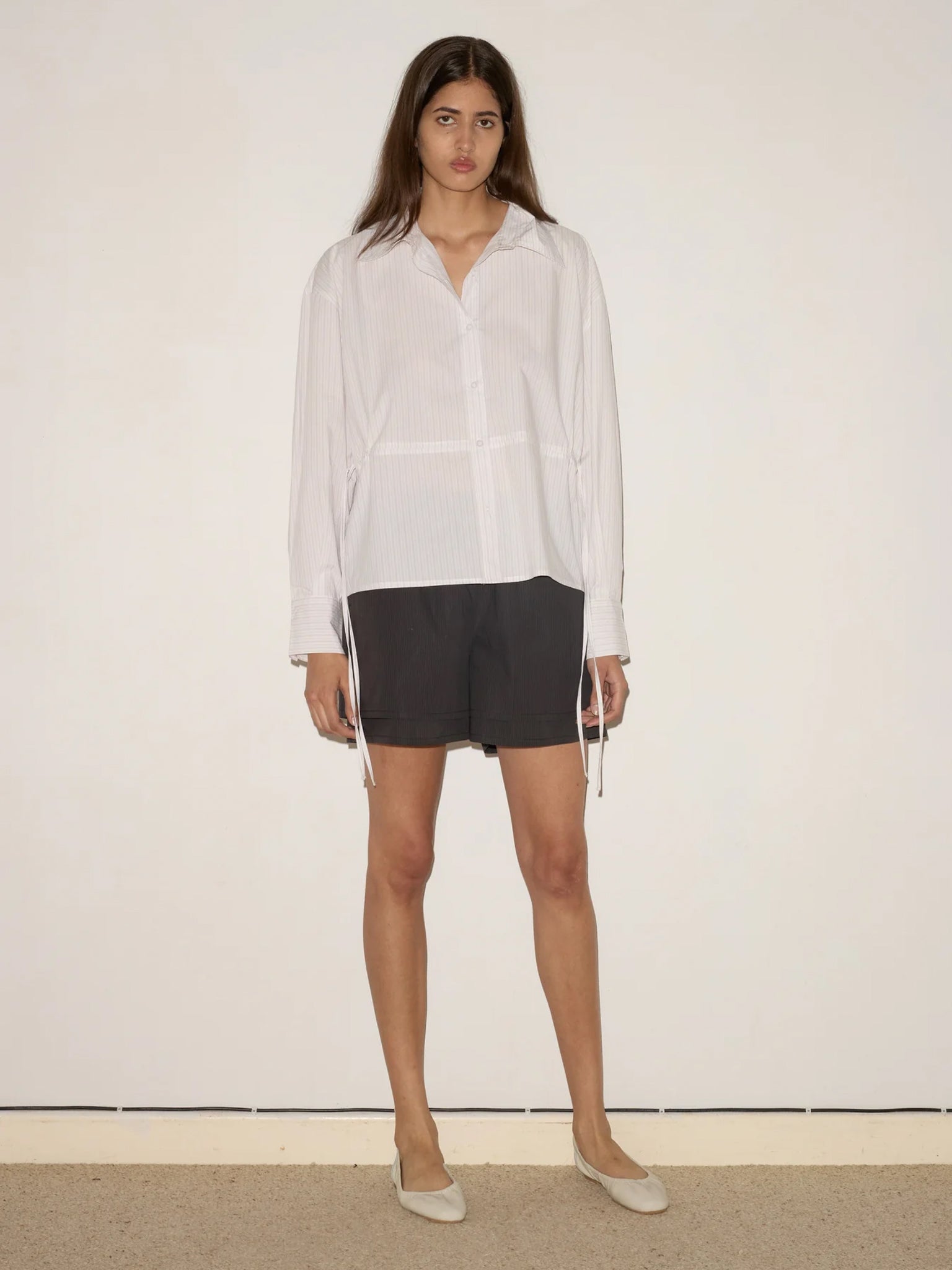 Deiji Studios Room Shirt in Pacific Stripe