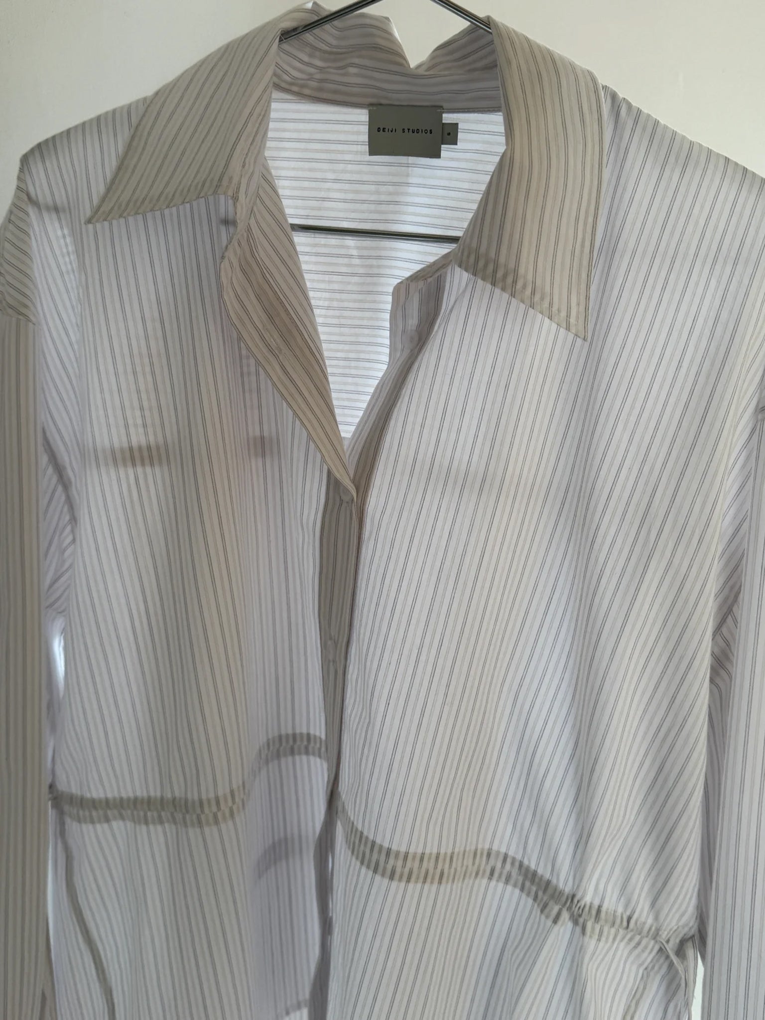 Deiji Studios Room Shirt in Pacific Stripe
